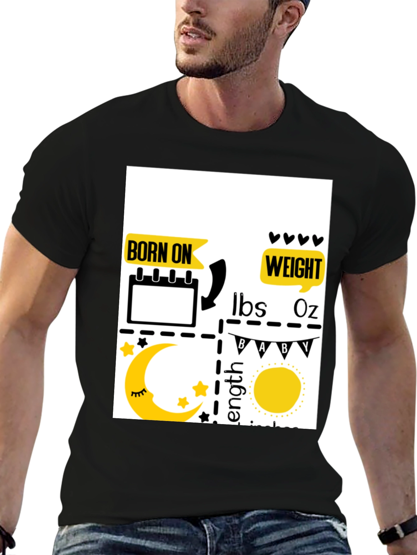 Baby Stats Personalized T-Shirt
