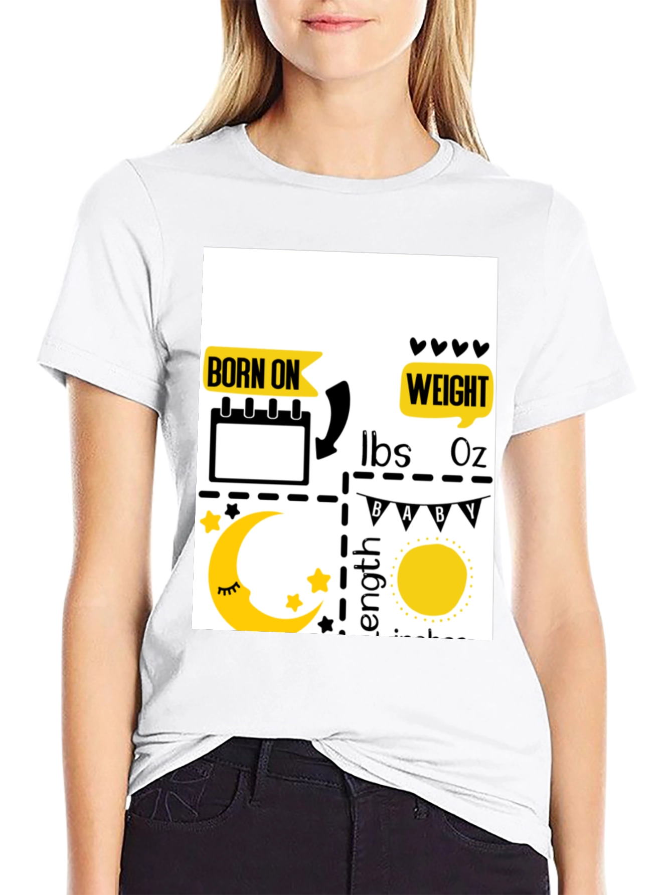 Baby Stats Personalized T-Shirt