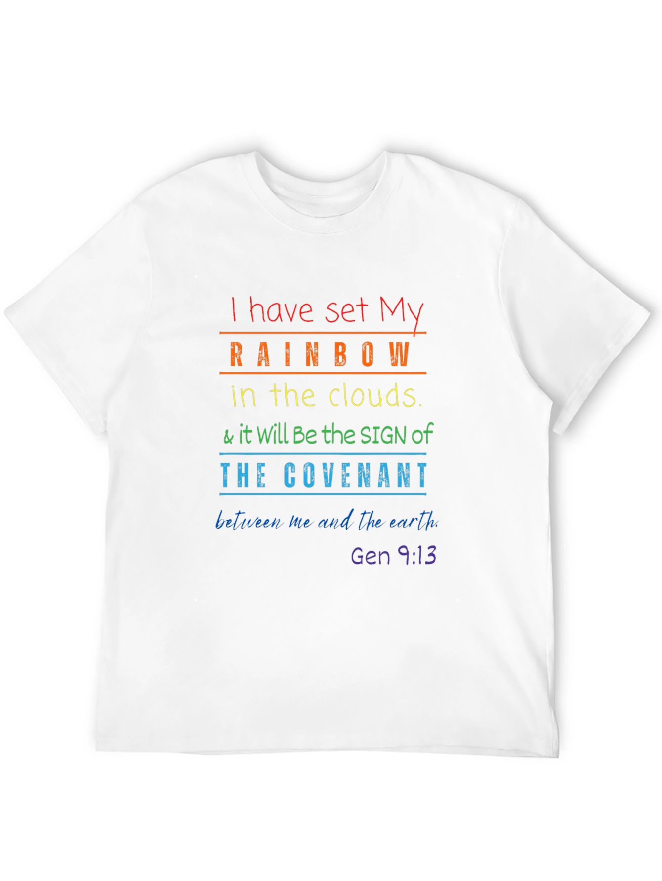 Rainbow Covenant Graphic T-Shirt