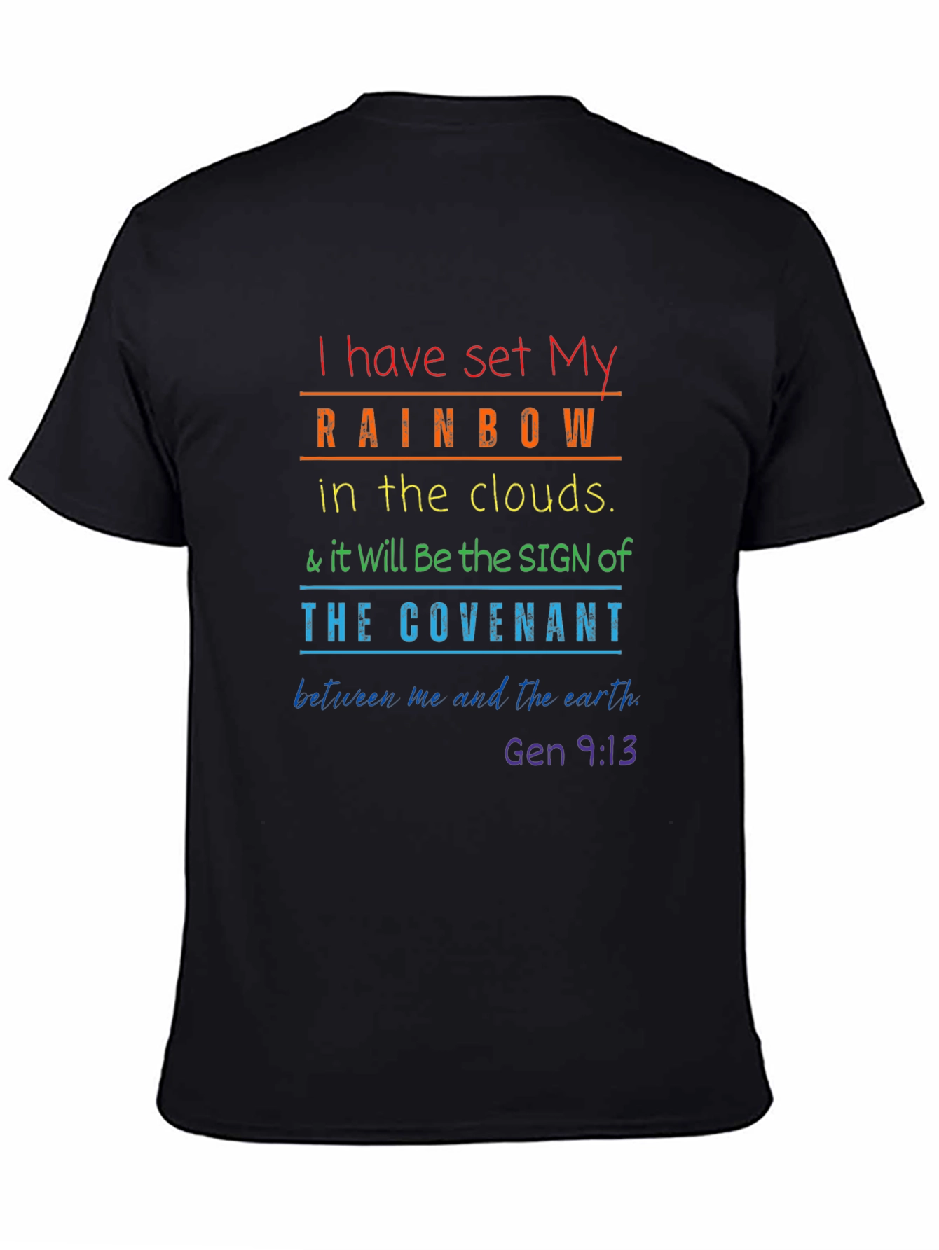Rainbow Covenant Graphic T-Shirt