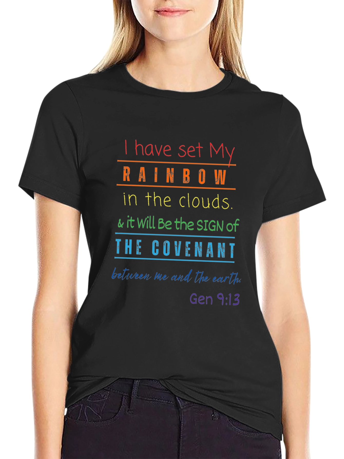 Rainbow Covenant Graphic T-Shirt