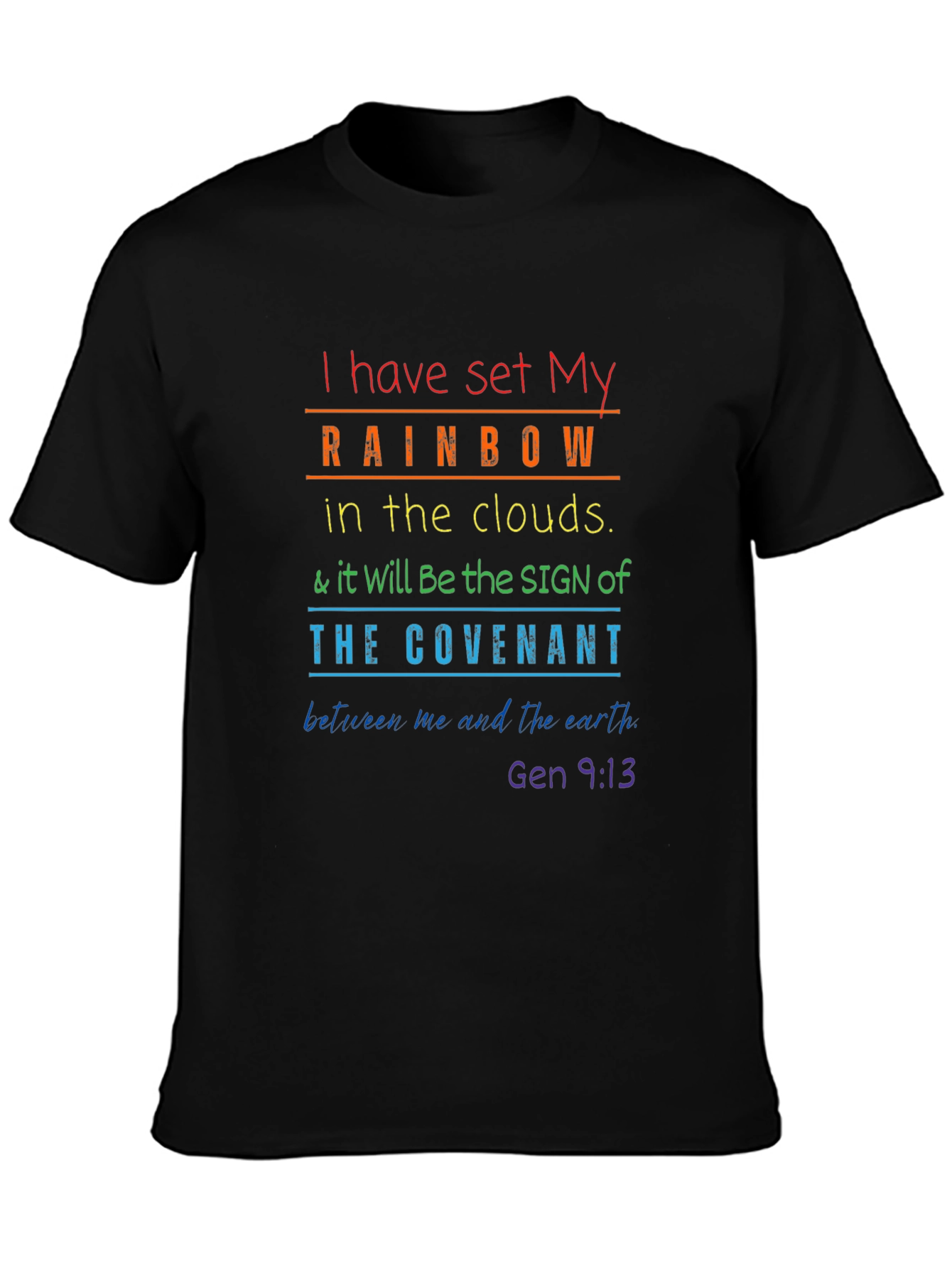 Rainbow Covenant Graphic T-Shirt