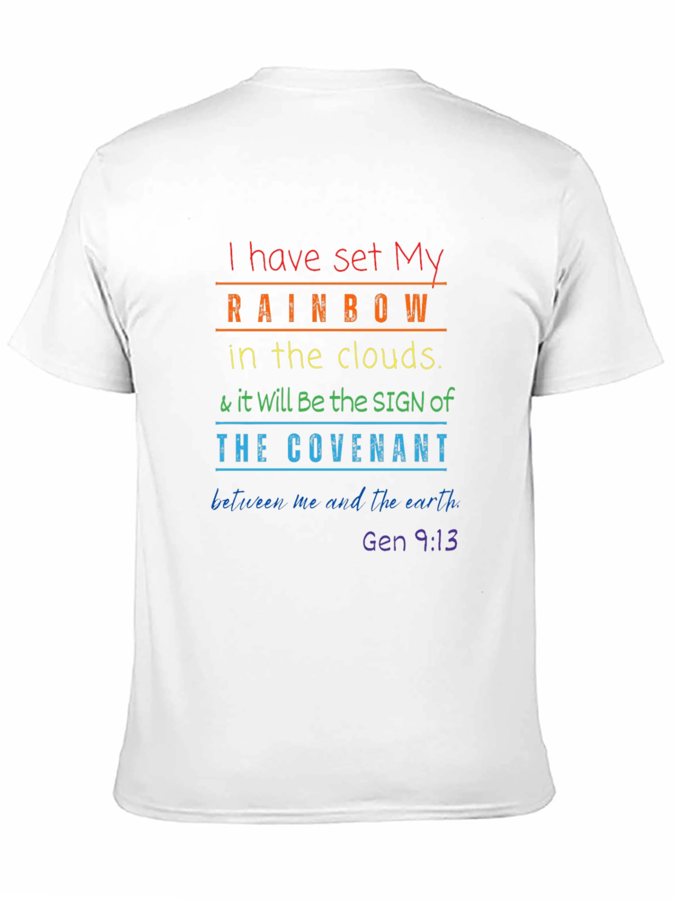 Rainbow Covenant Graphic T-Shirt