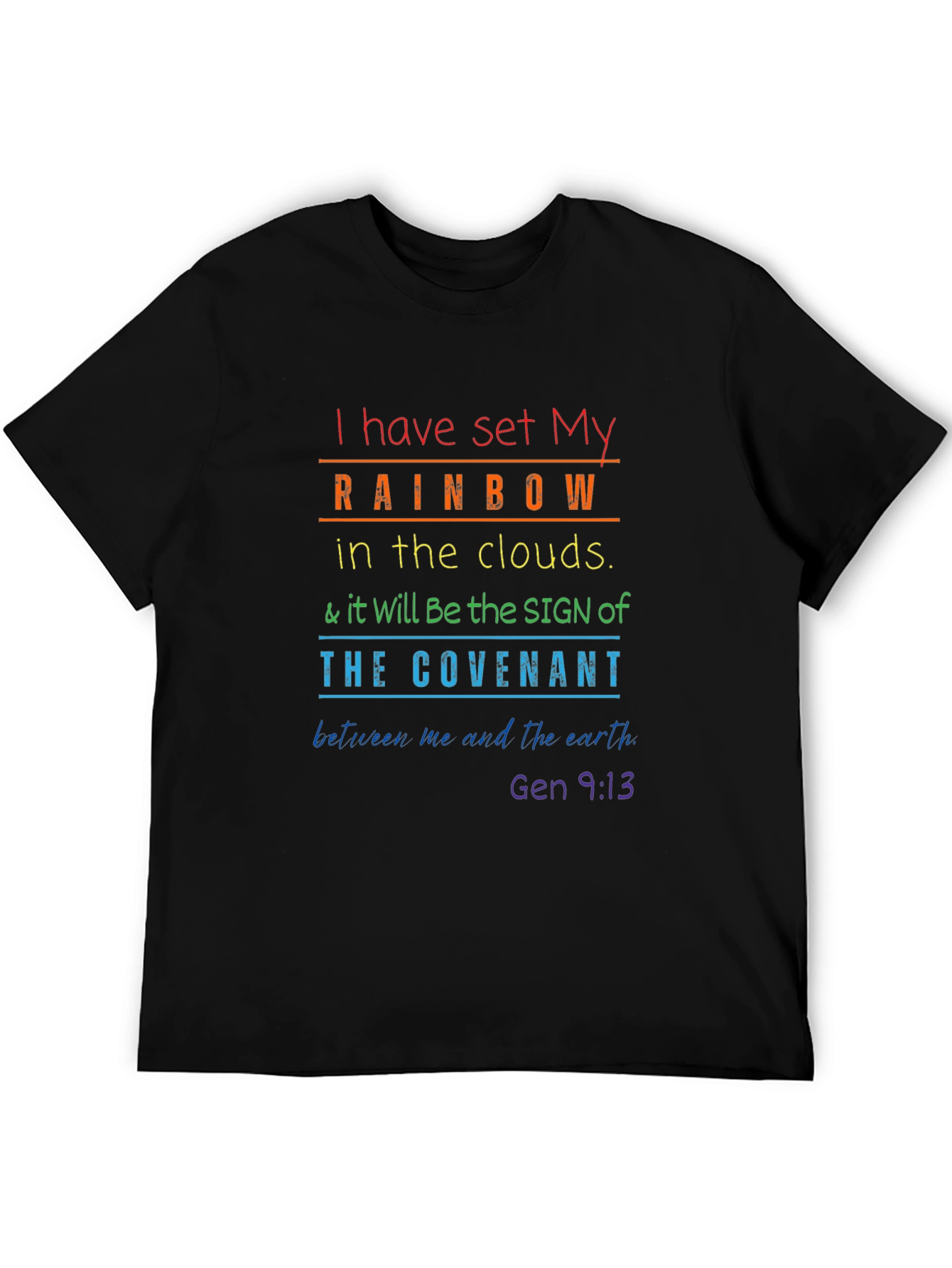 Rainbow Covenant Graphic T-Shirt