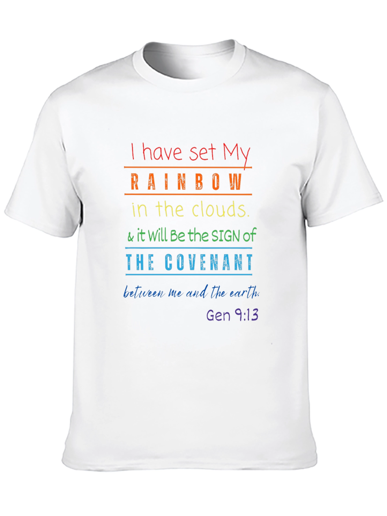 Rainbow Covenant Graphic T-Shirt