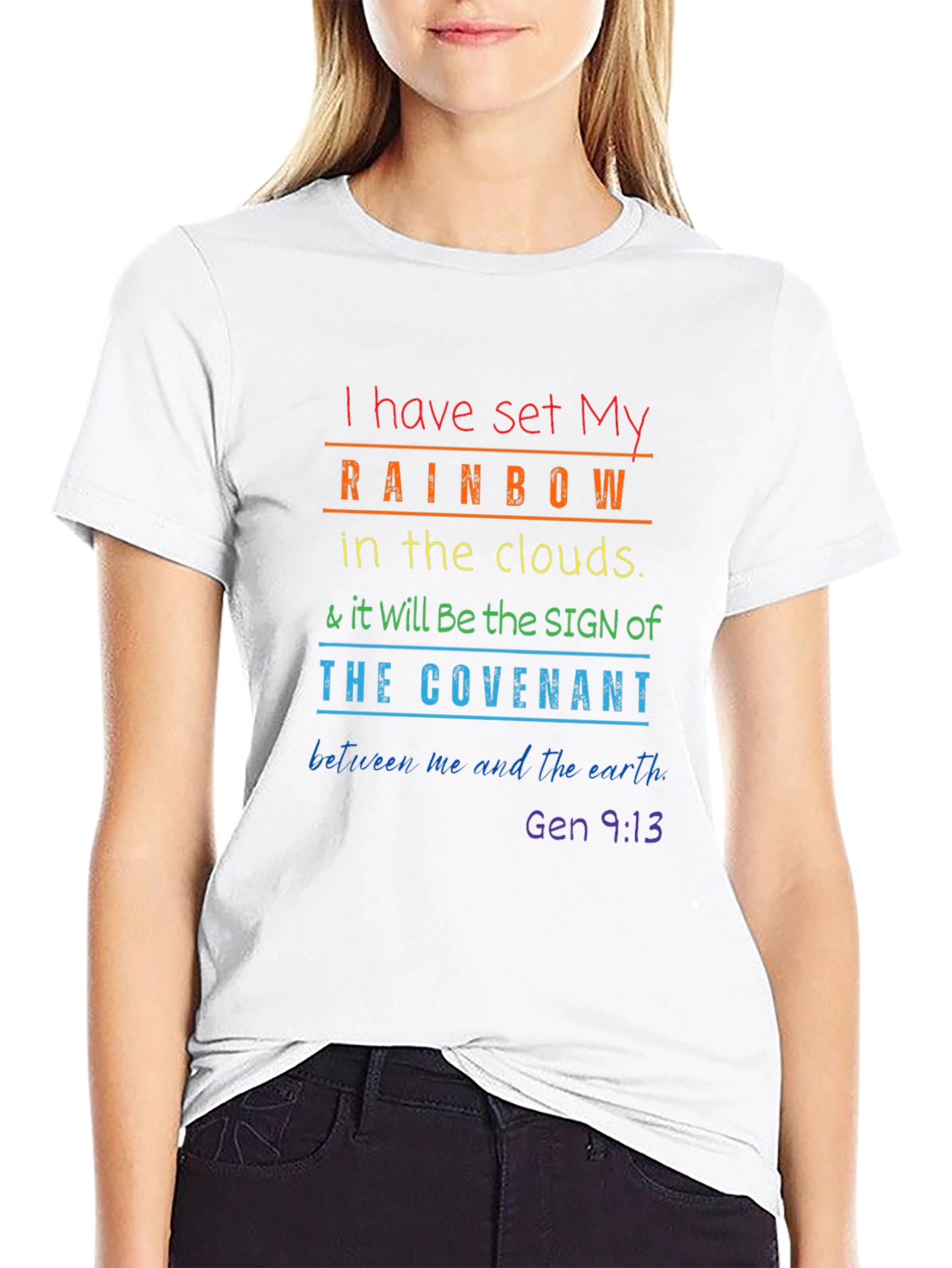 Rainbow Covenant Graphic T-Shirt
