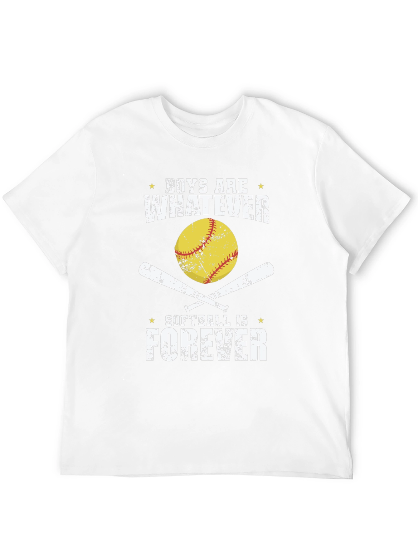 Boys Are Whatever Softball is Forever T-Shirt