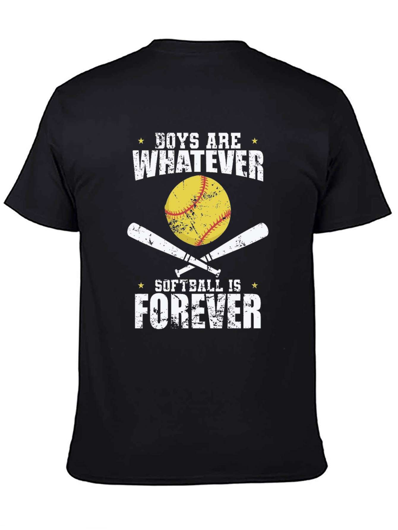 Boys Are Whatever Softball is Forever T-Shirt