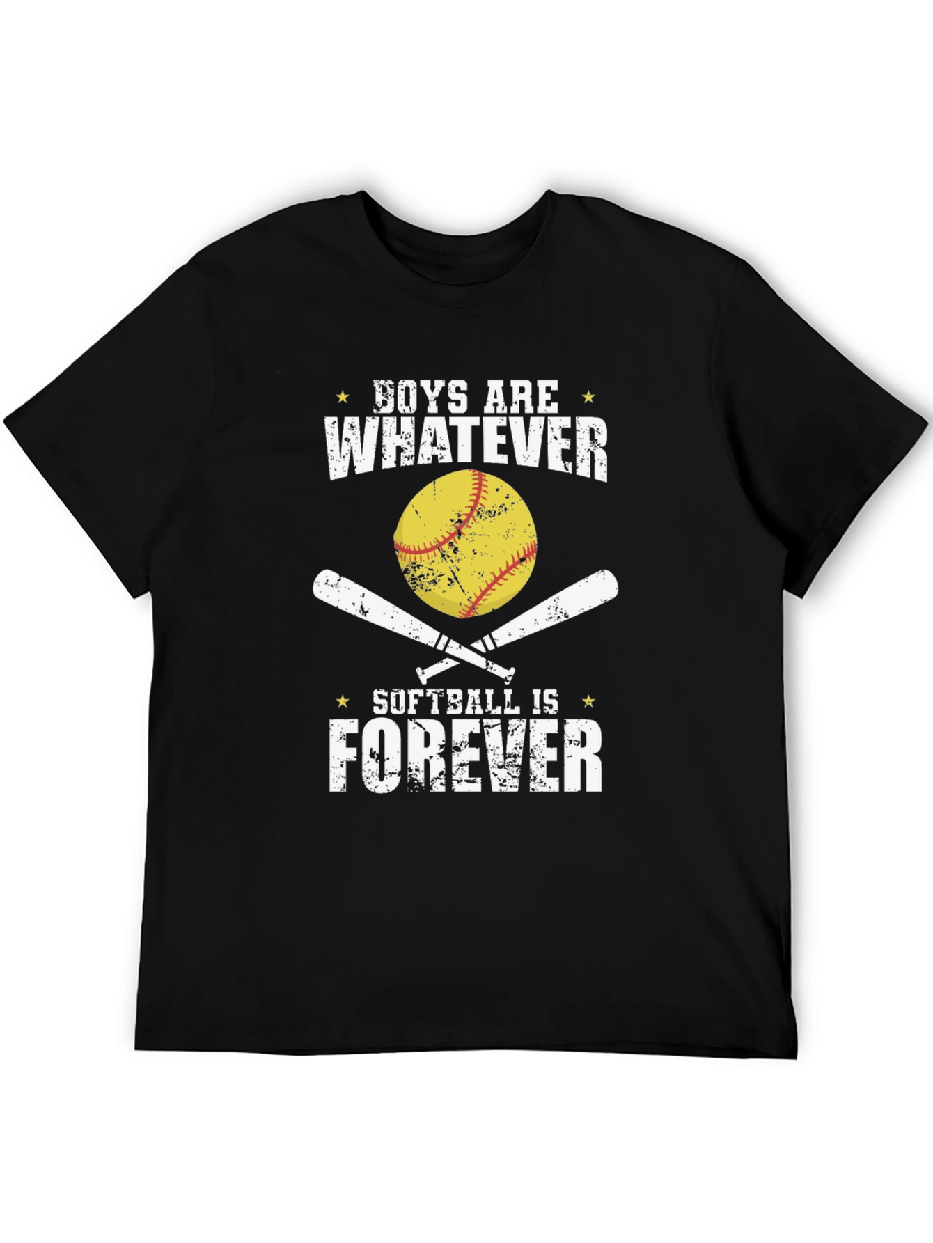 Boys Are Whatever Softball is Forever T-Shirt