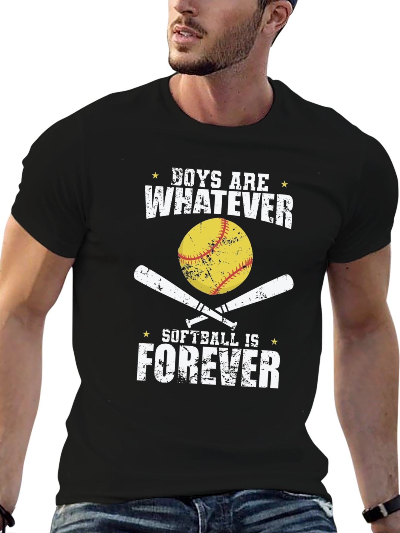 Boys Are Whatever Softball is Forever T-Shirt