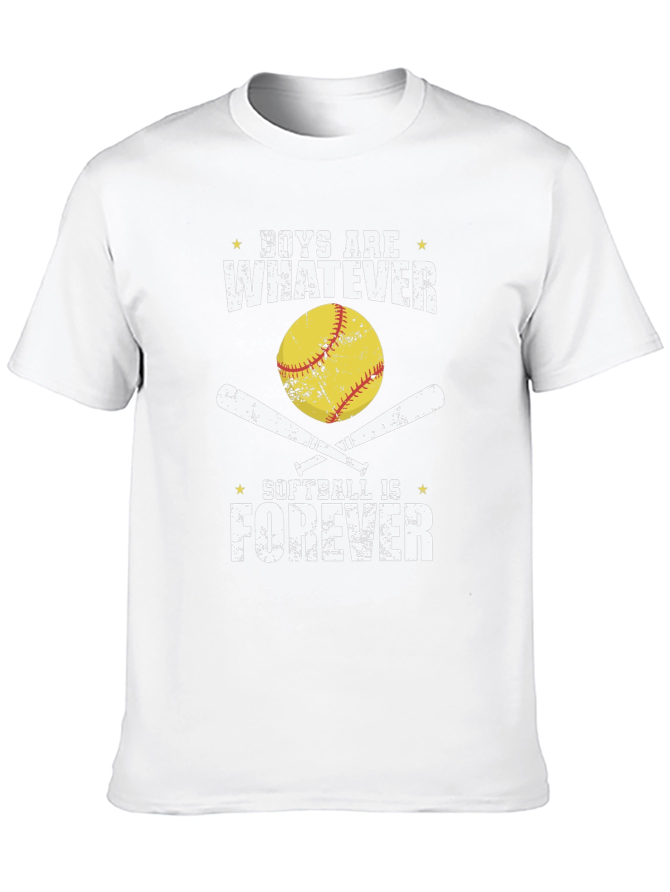 Boys Are Whatever Softball is Forever T-Shirt
