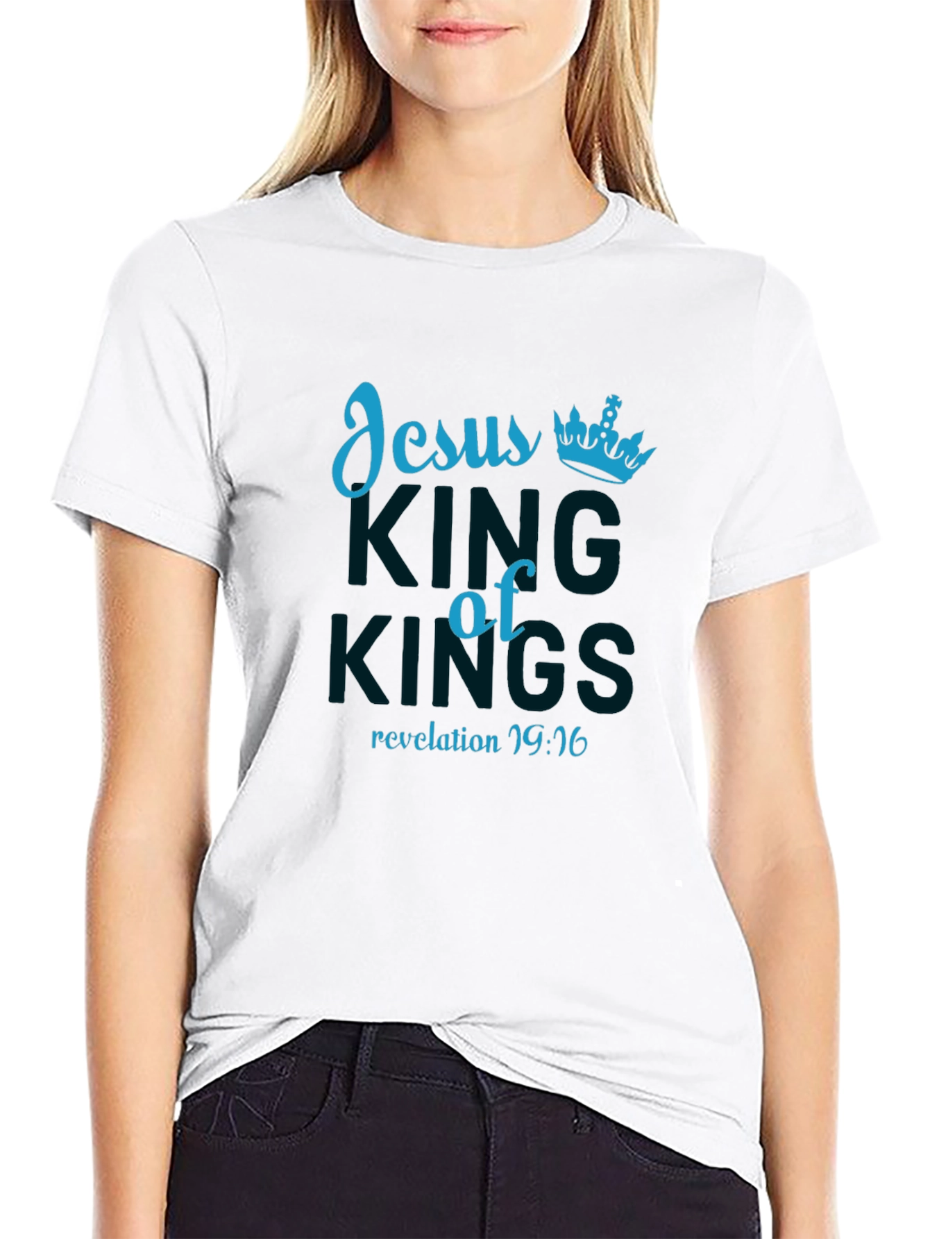 Jesus King of Kings T-Shirt - Revelation 19:16