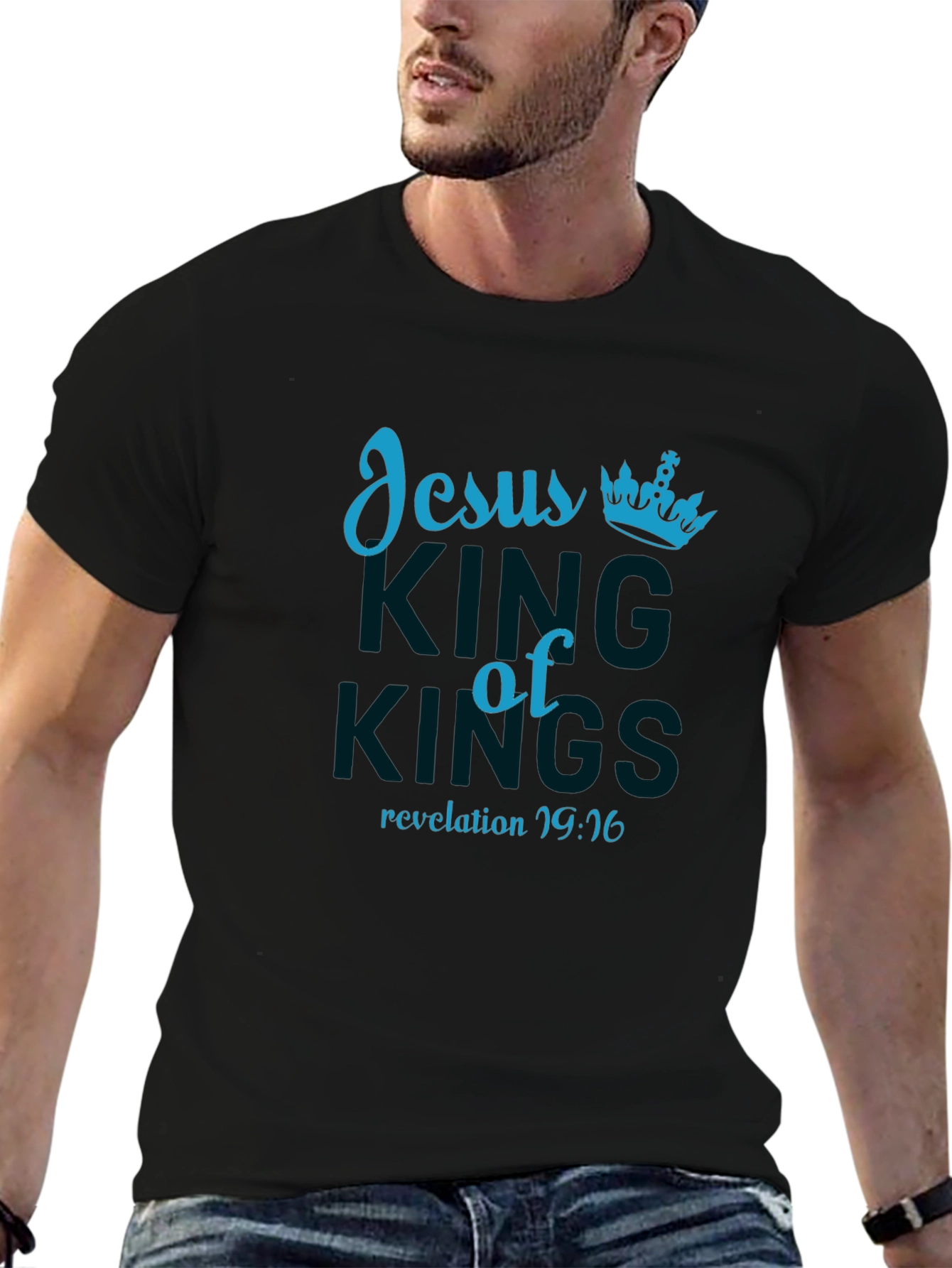 Jesus King of Kings T-Shirt - Revelation 19:16