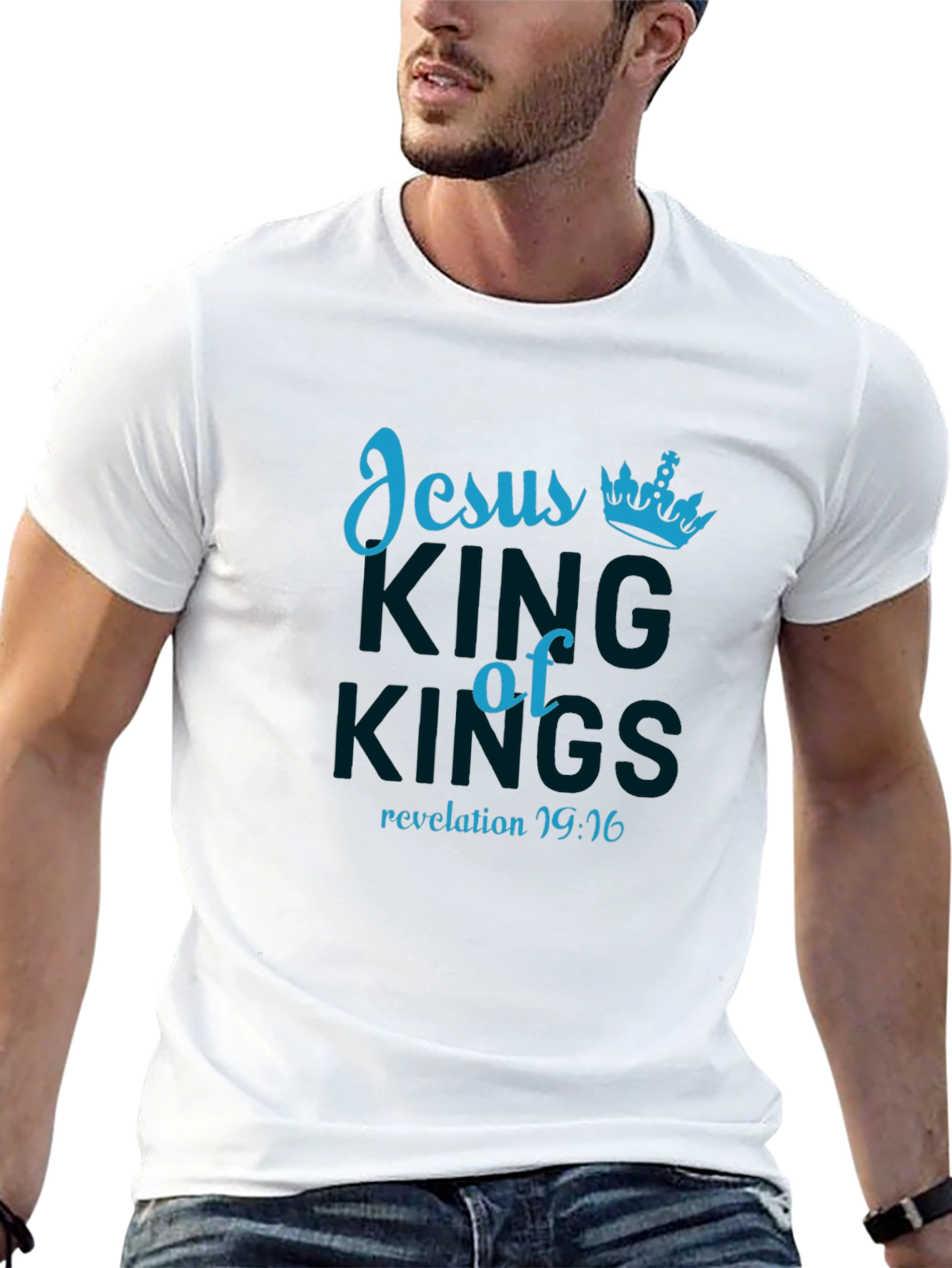 Jesus King of Kings T-Shirt - Revelation 19:16
