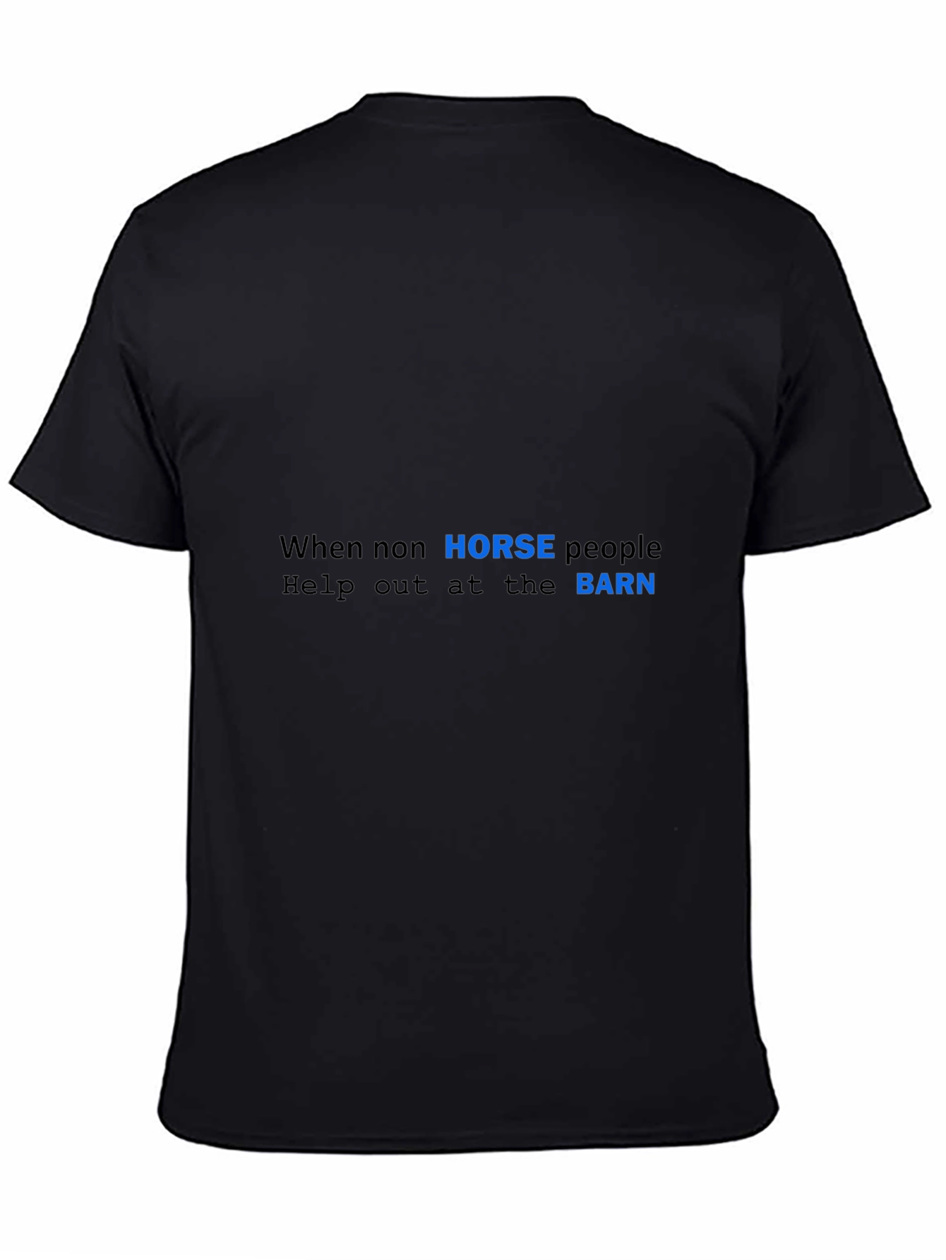 Funny Horse People T-Shirt
