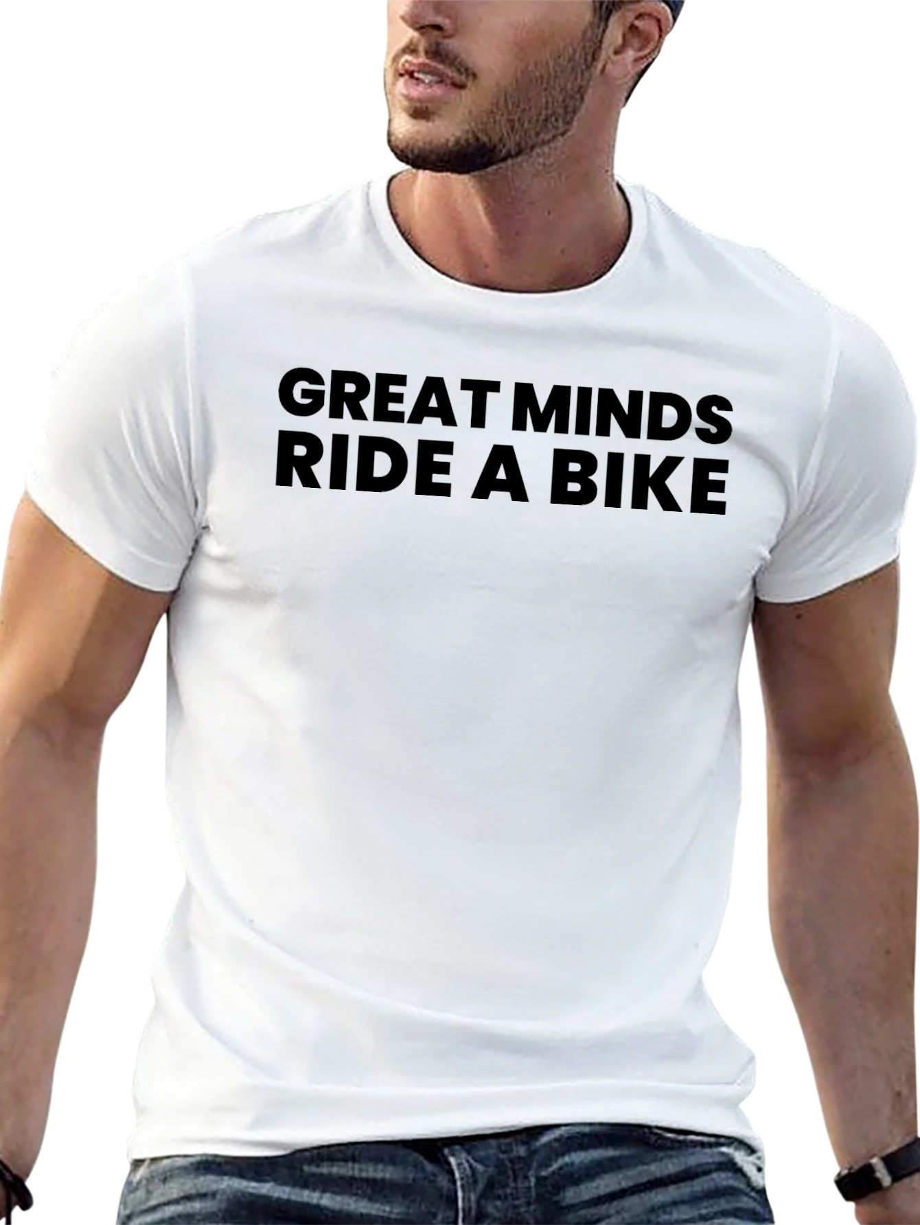 Great Minds Ride a Bike T-Shirt