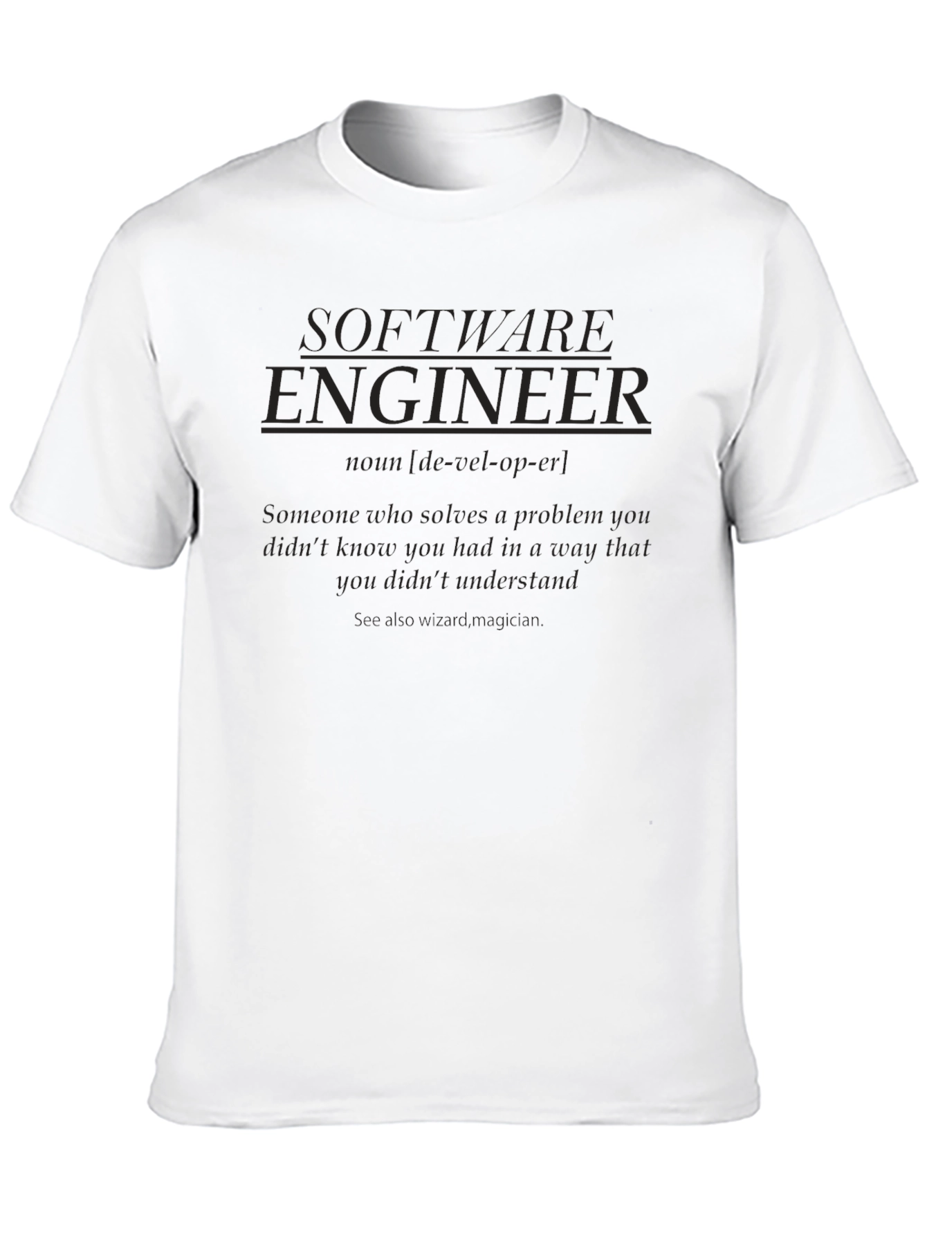 Software Engineer Definition T-Shirt