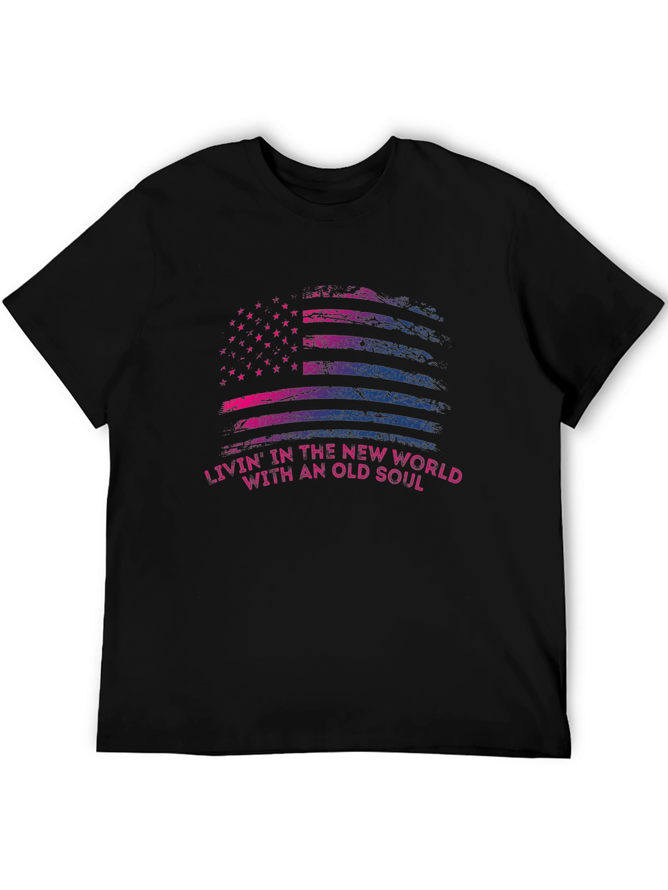 New World Old Soul Pride Flag Graphic Tee