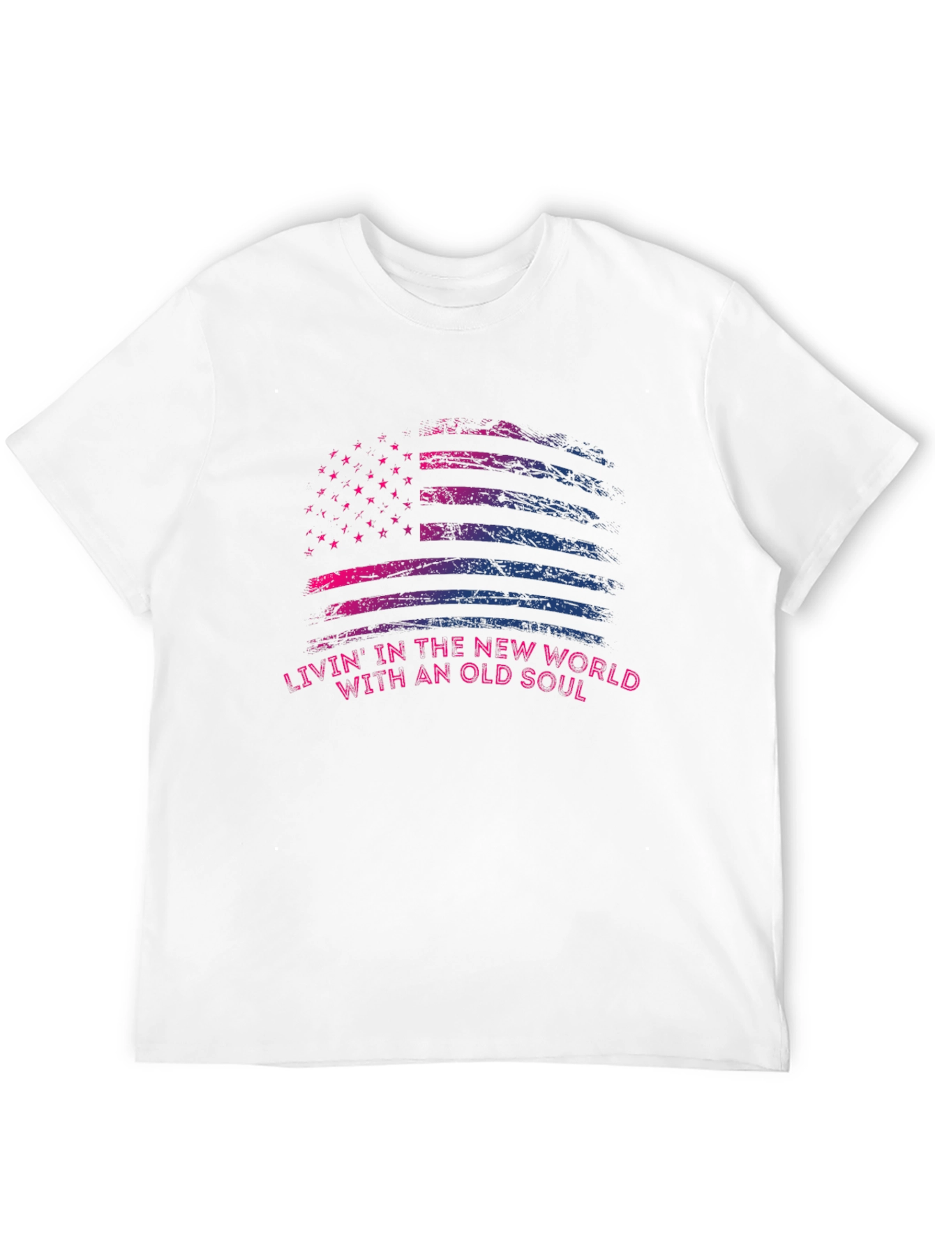 New World Old Soul Pride Flag Graphic Tee