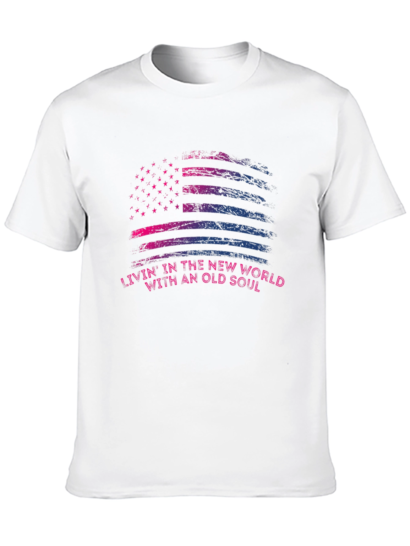New World Old Soul Pride Flag Graphic Tee