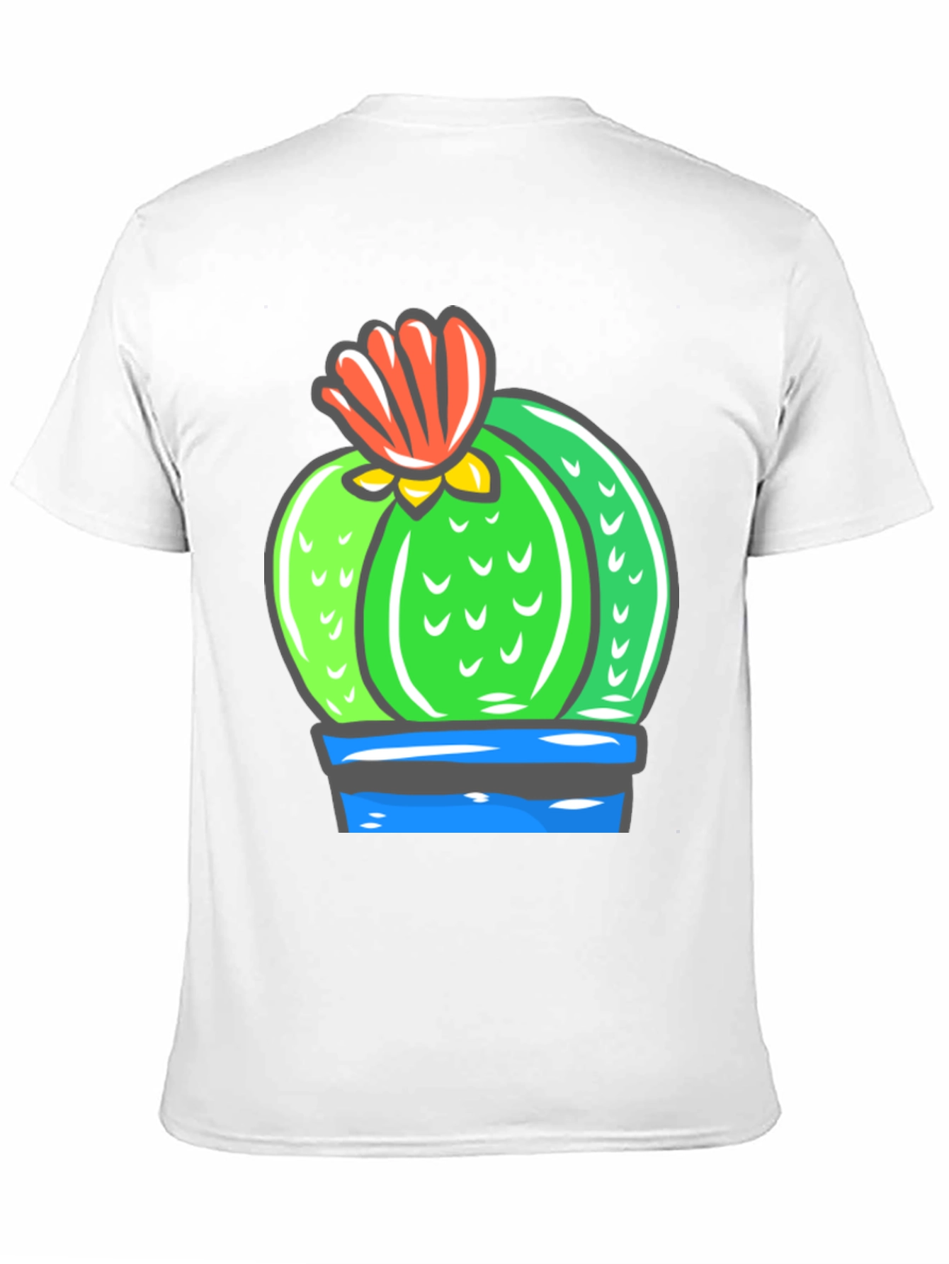 Cactus Bloom Graphic Tee - Cool Desert Style