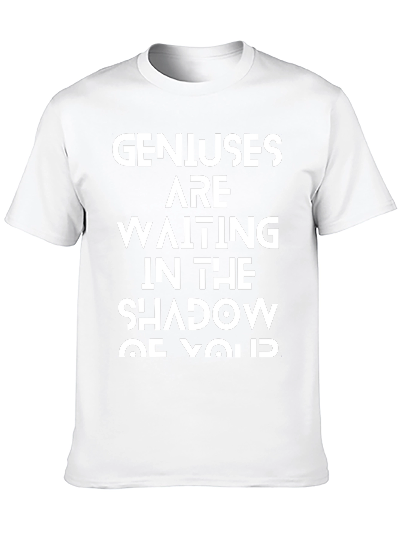 Genius Waiting T-Shirt - Black