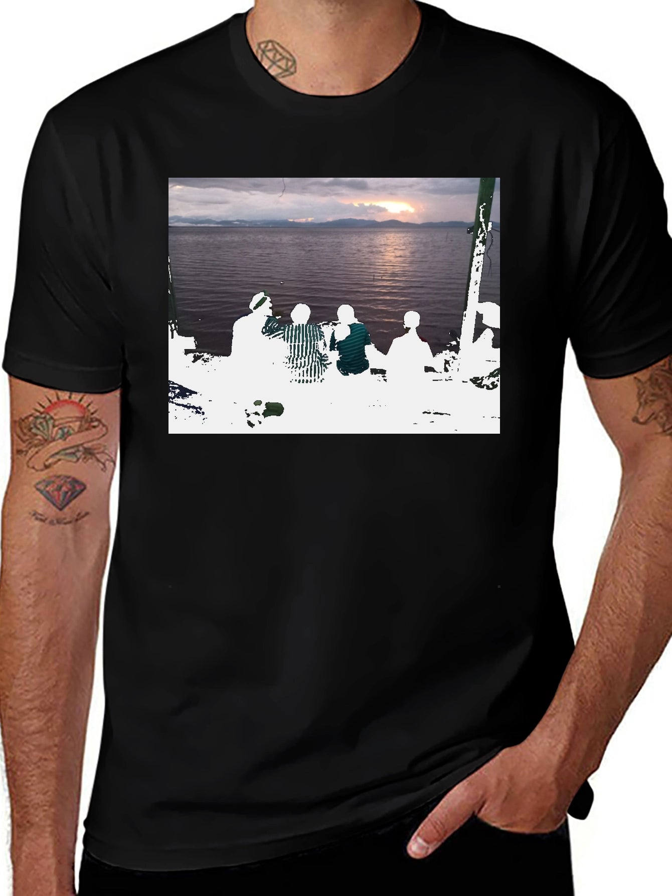 Sunset View Graphic Tee