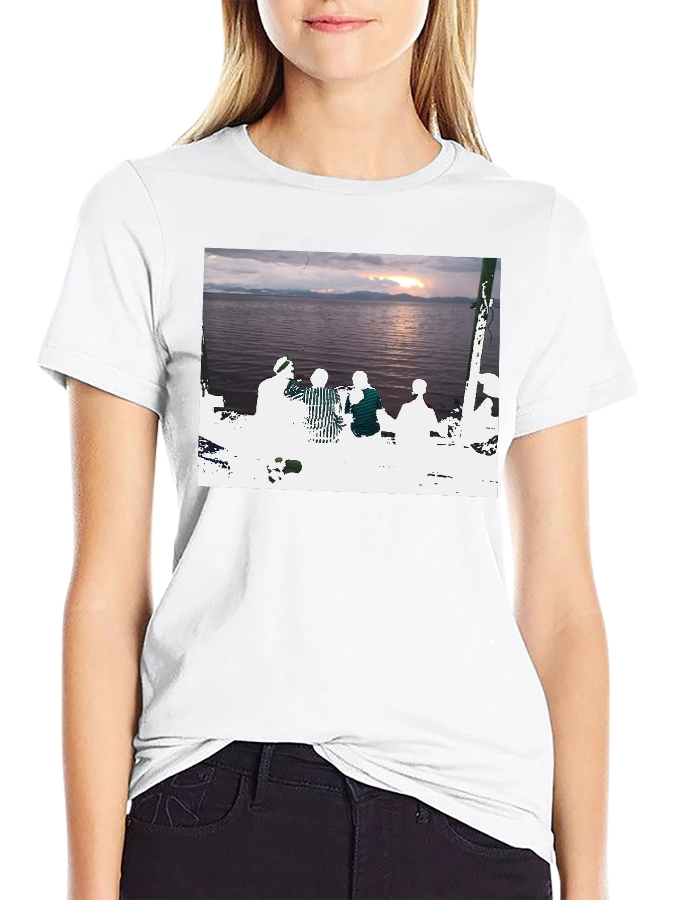 Sunset View Graphic Tee