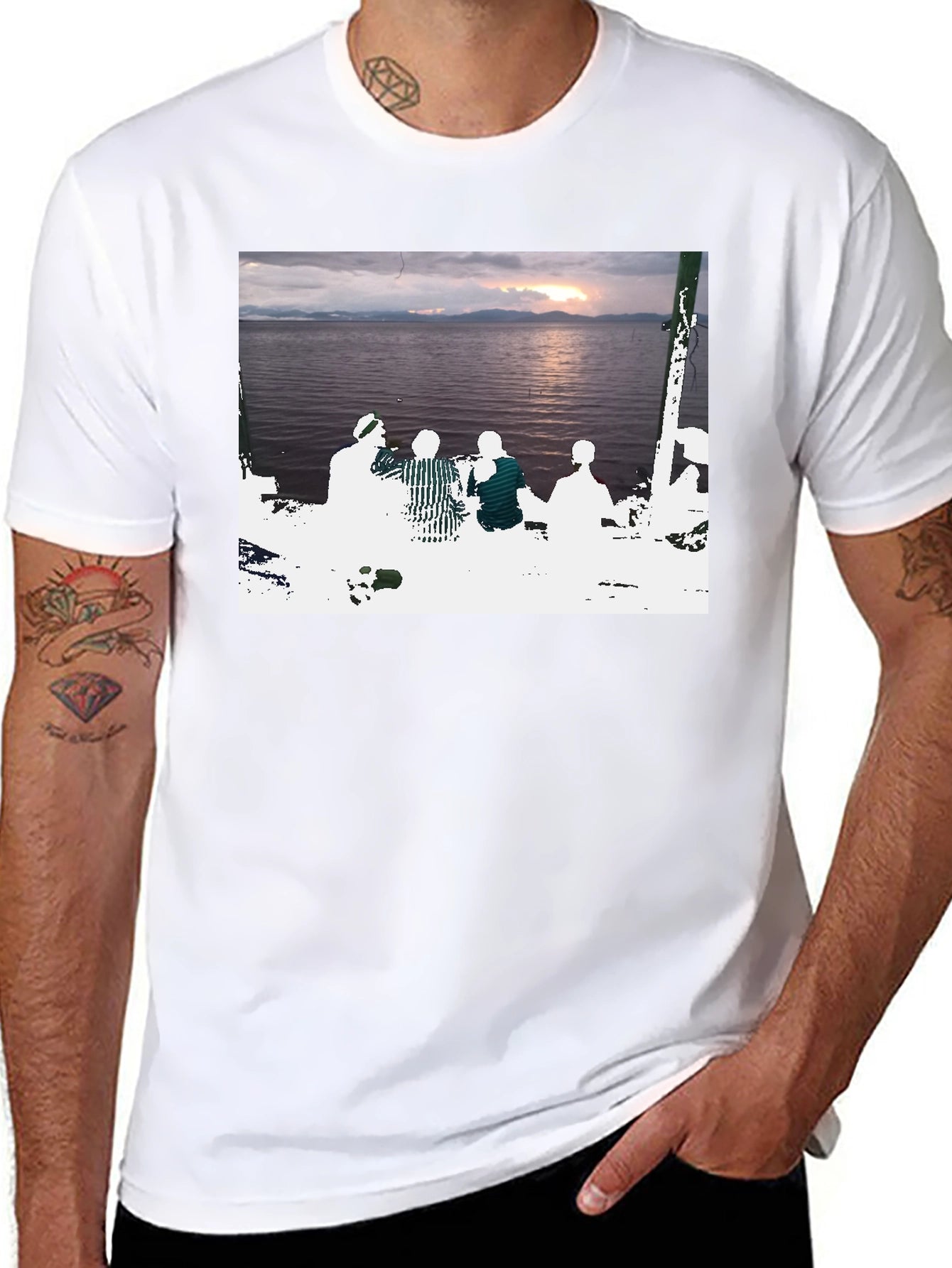 Sunset View Graphic Tee