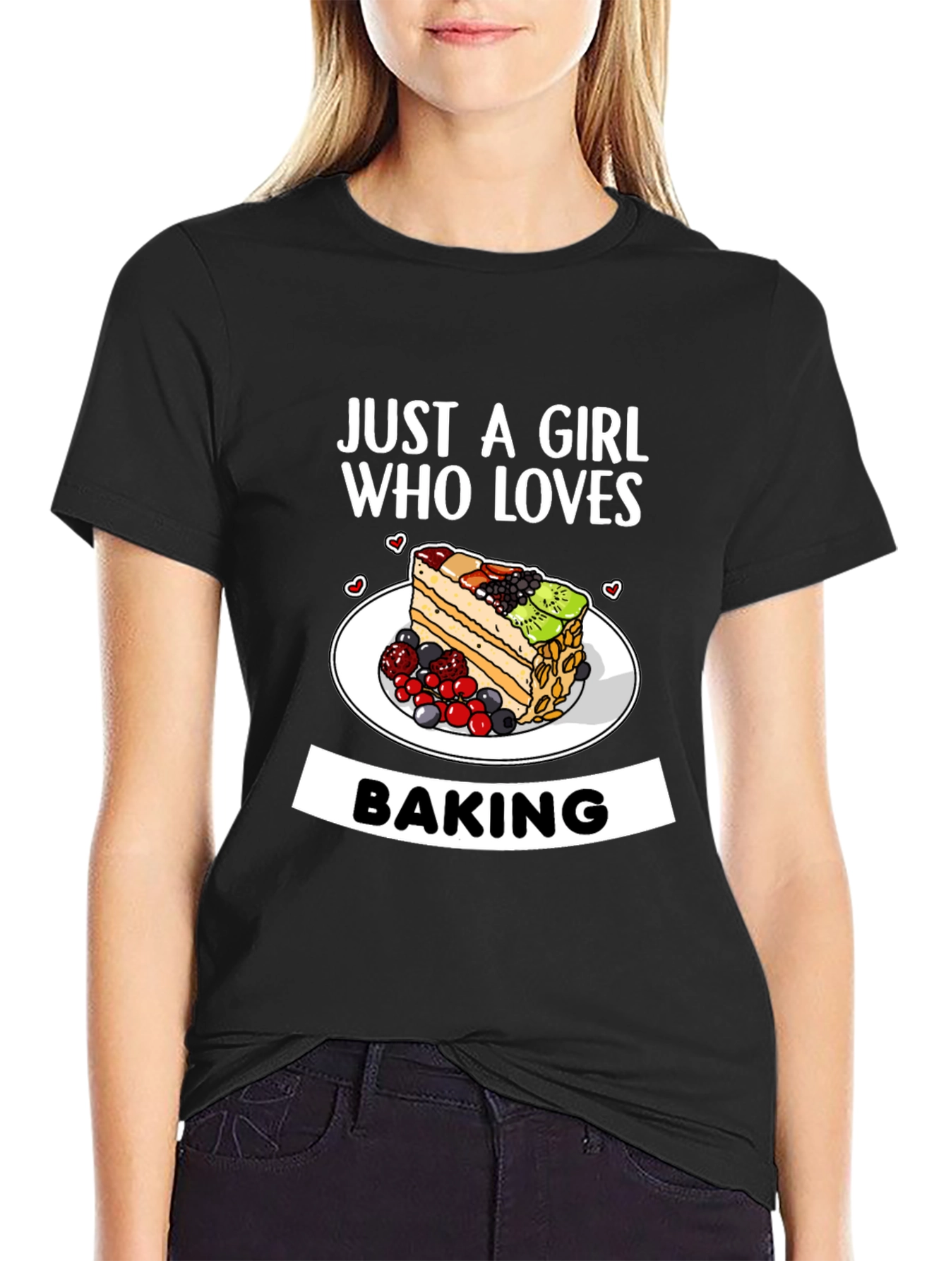 Just A Girl Who Loves Baking T-Shirt