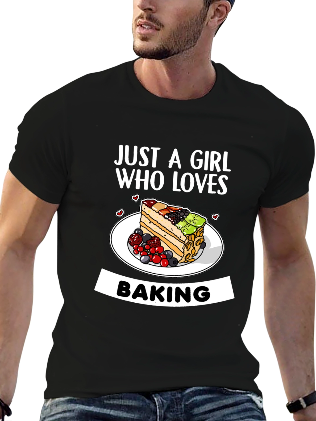 Just A Girl Who Loves Baking T-Shirt