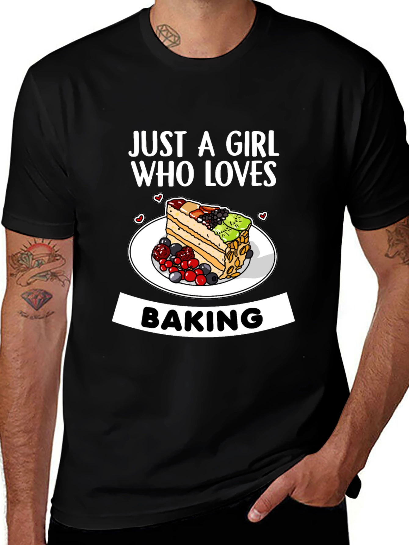Just A Girl Who Loves Baking T-Shirt