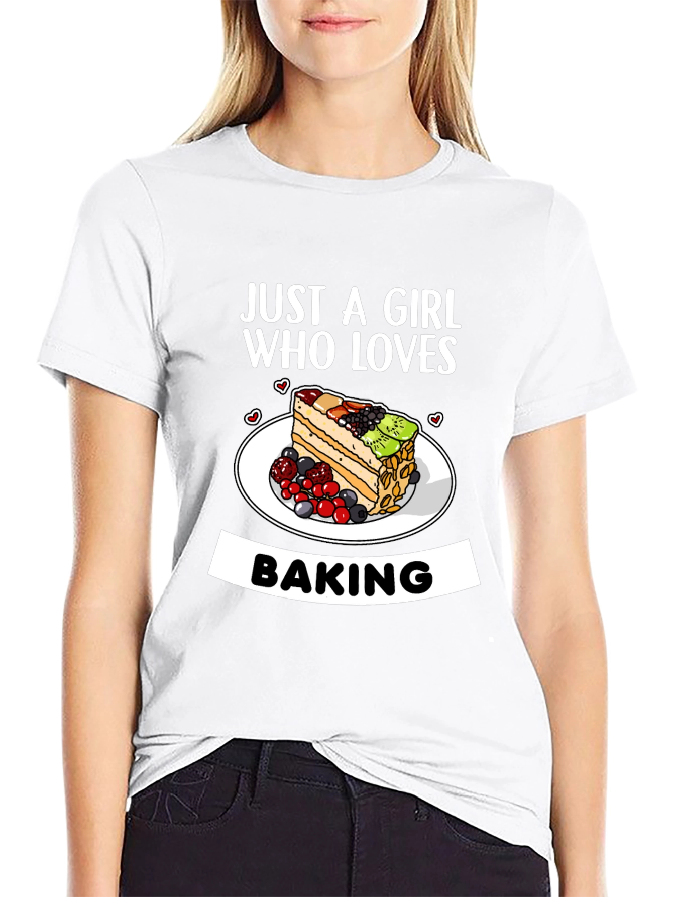 Just A Girl Who Loves Baking T-Shirt