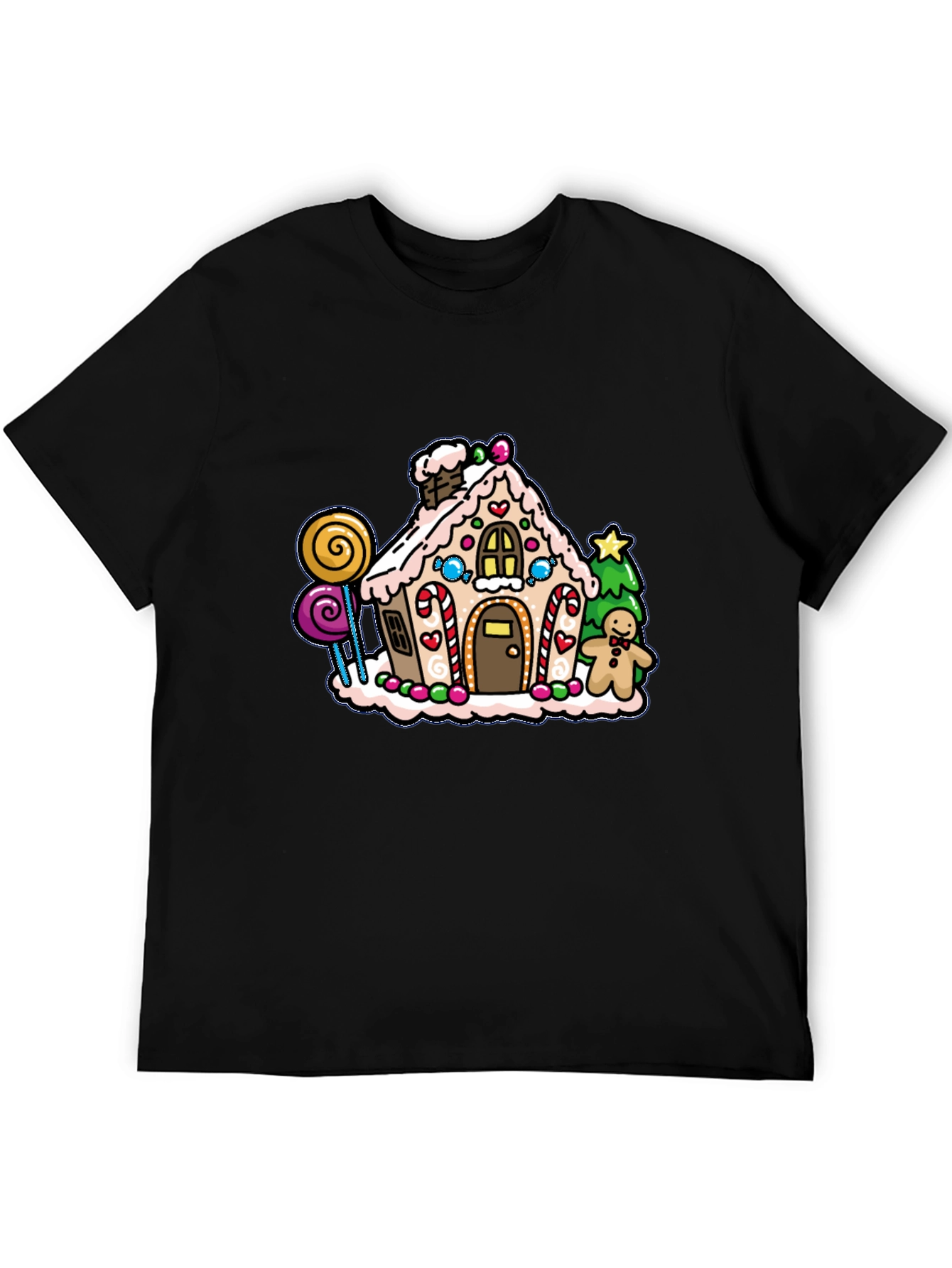 Gingerbread House Christmas T-Shirt