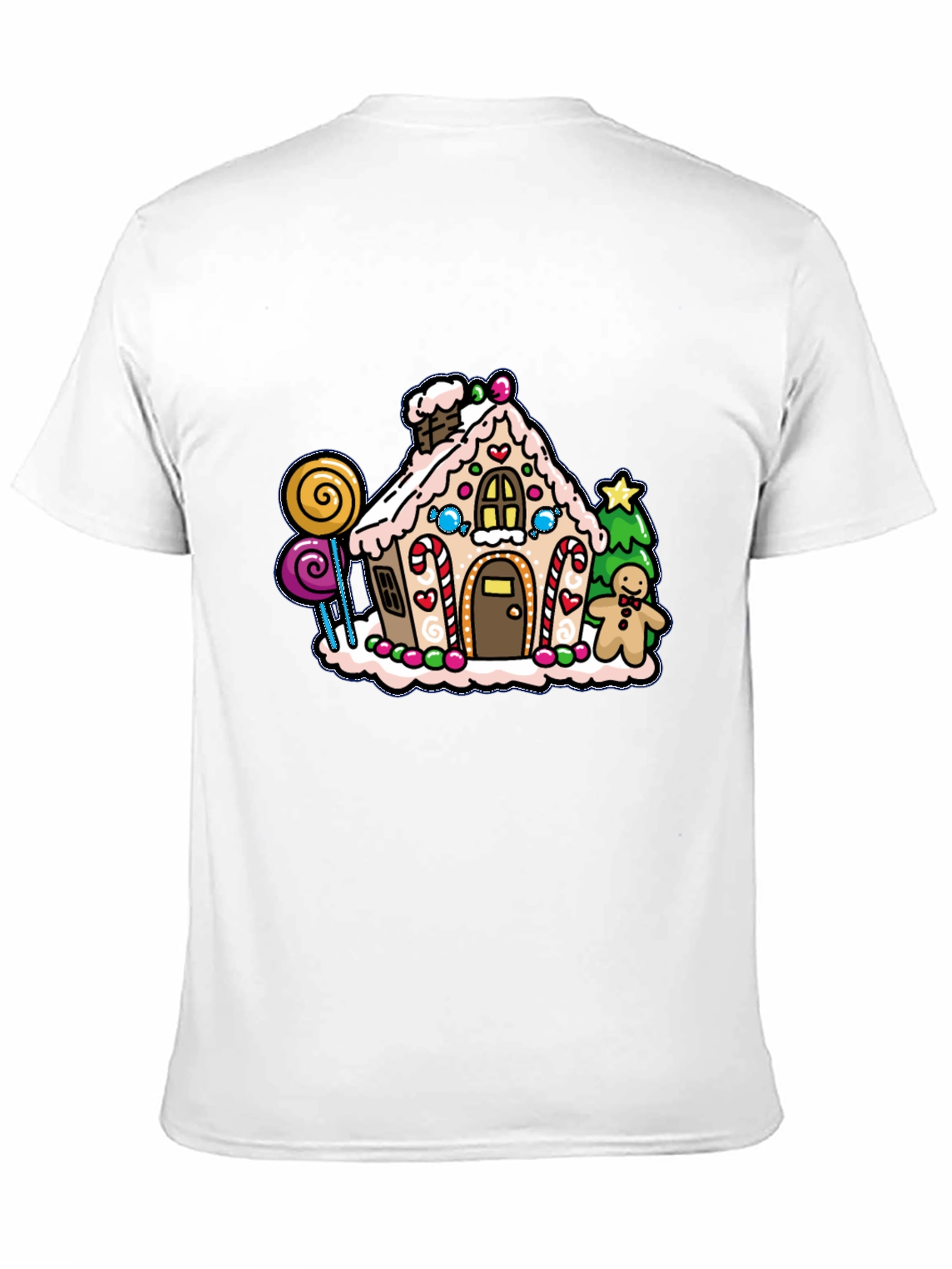 Gingerbread House Christmas T-Shirt