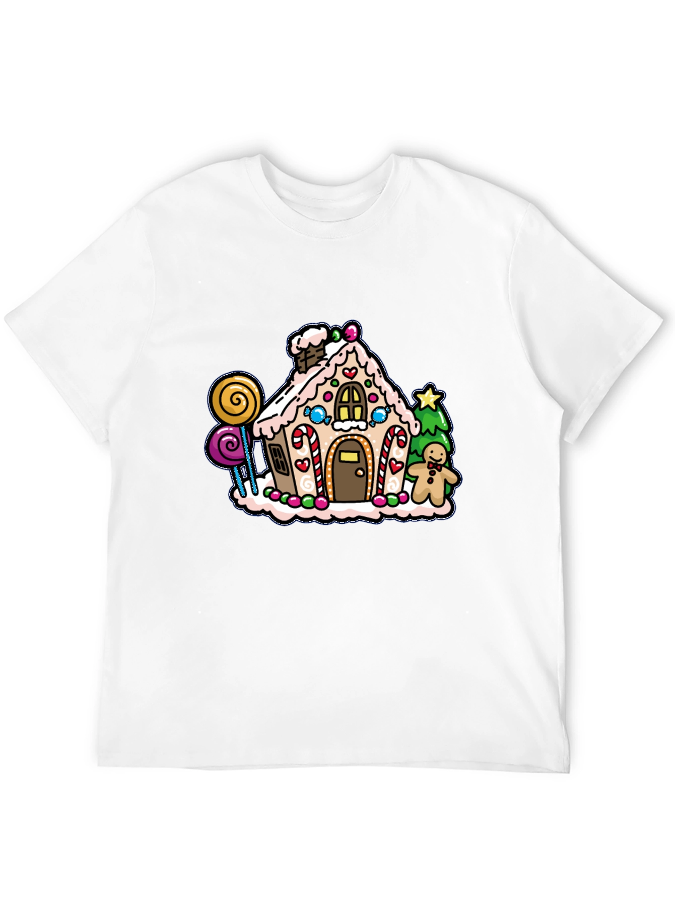 Gingerbread House Christmas T-Shirt