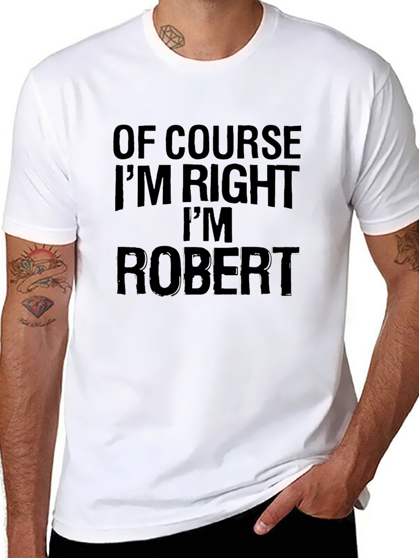 Of Course Im Right Im Robert T-Shirt