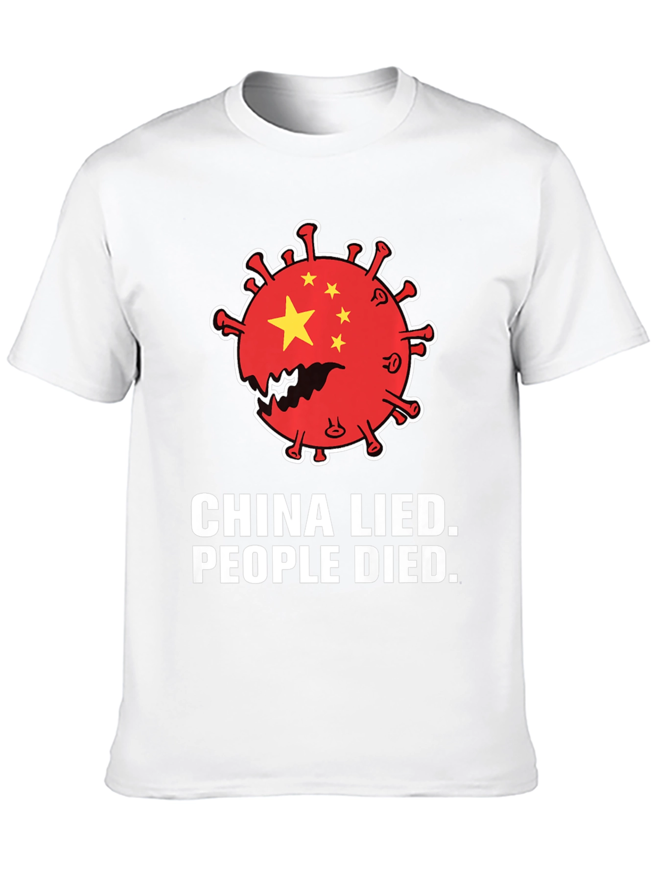 China Lied T-Shirt - Controversial Statement Tee