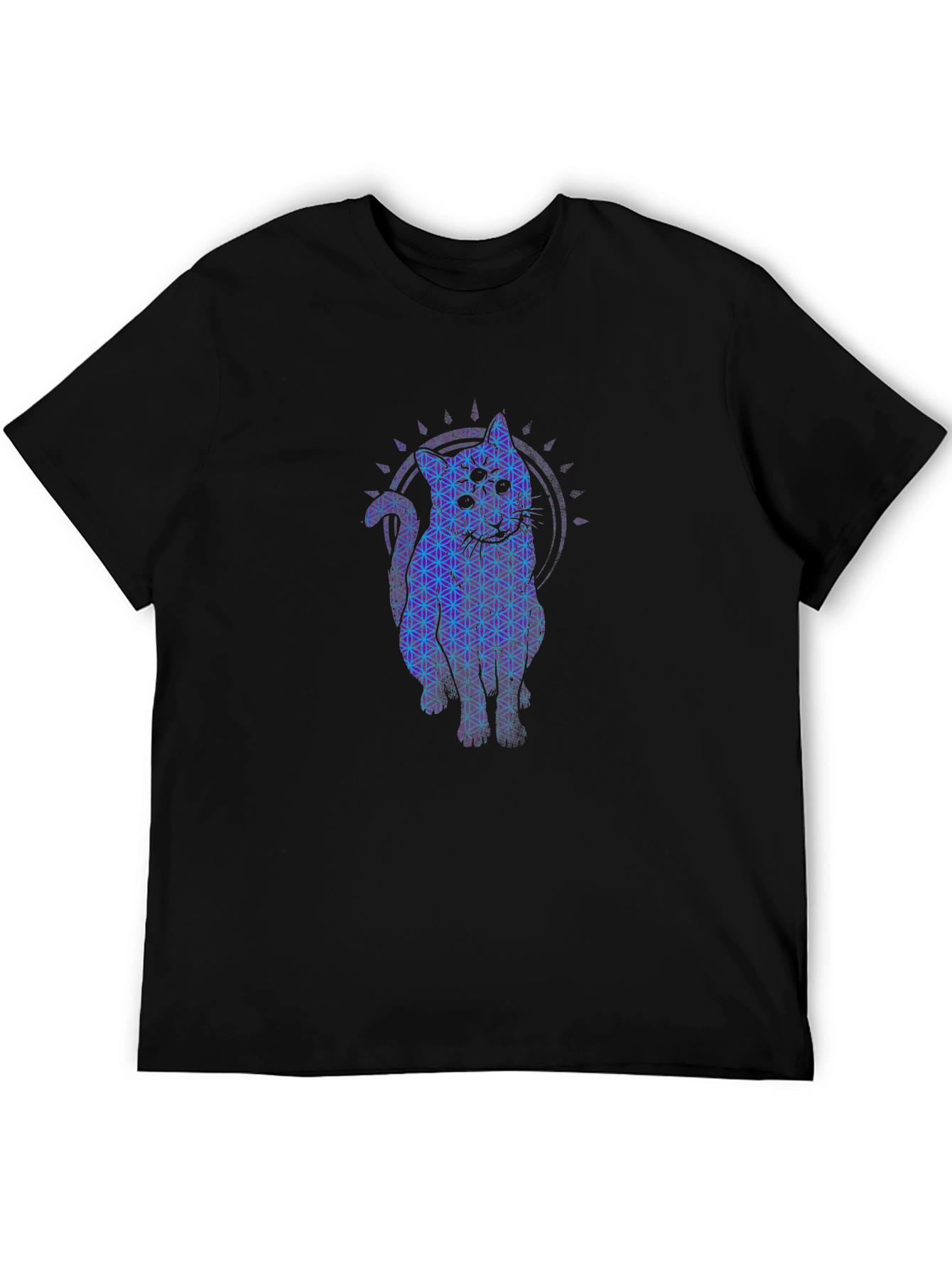 Mystic Cat Graphic Tee - Stylish Comfort Fit