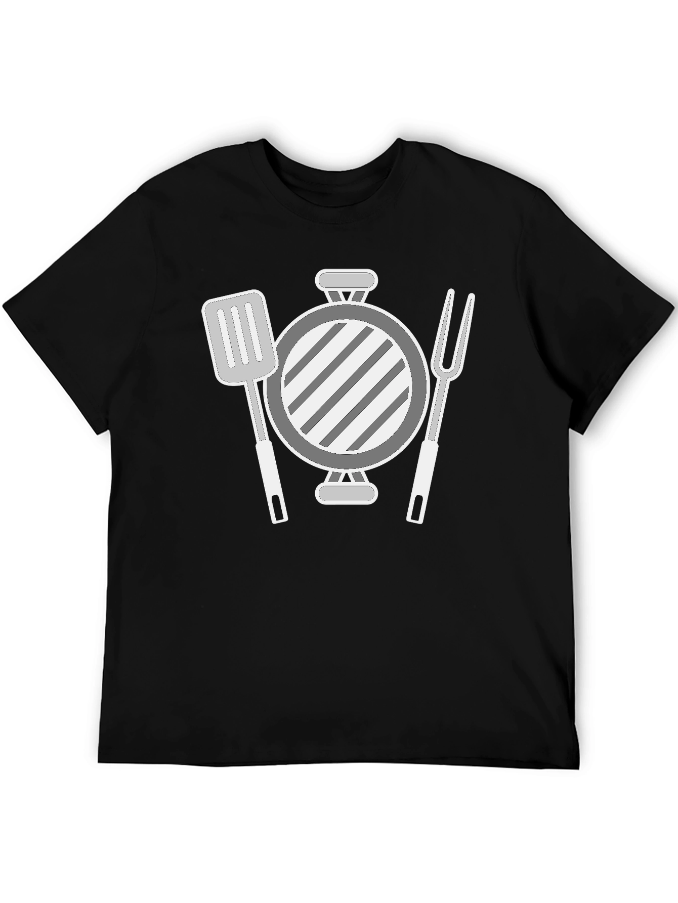 BBQ Grillmaster Graphic Tee - Black