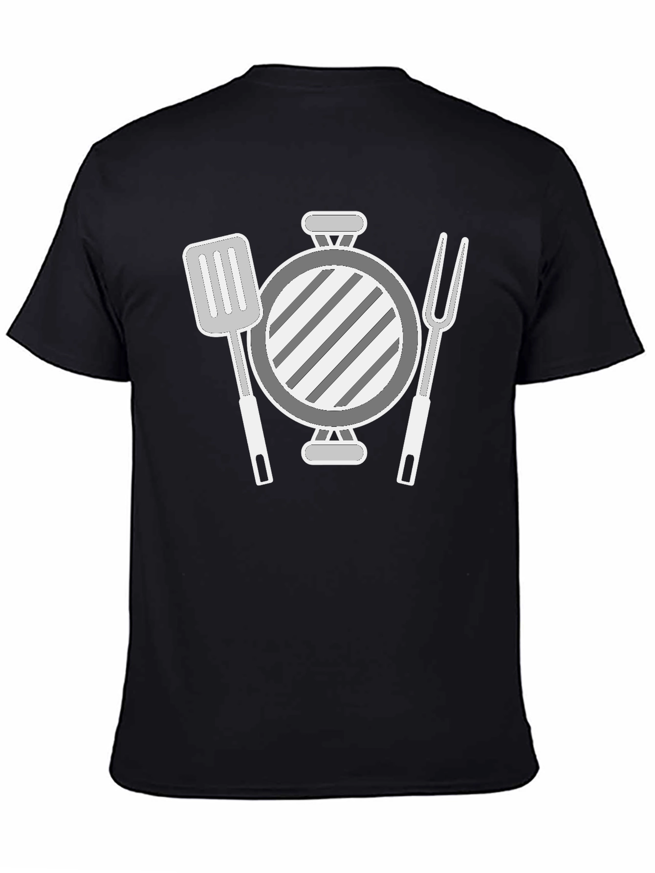 BBQ Grillmaster Graphic Tee - Black
