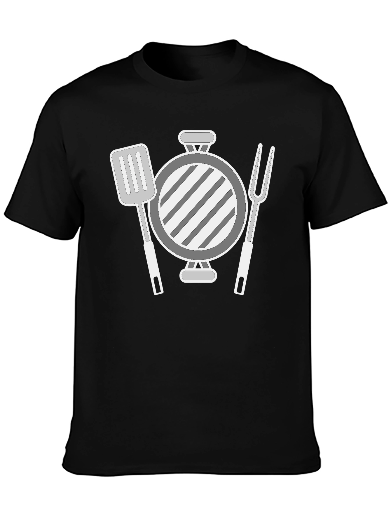BBQ Grillmaster Graphic Tee - Black