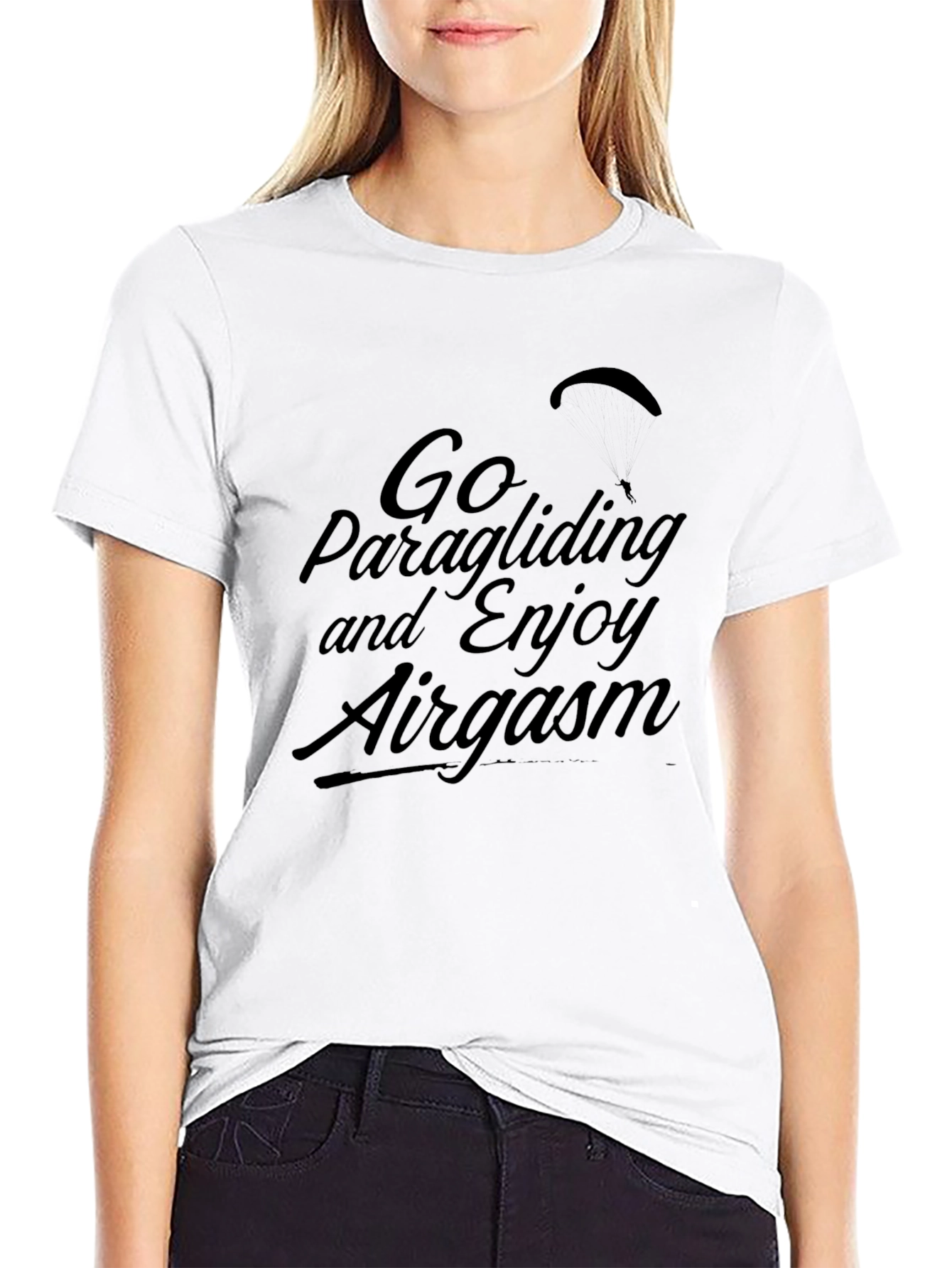 Go Paragliding T-Shirt: Enjoy Airgasm!