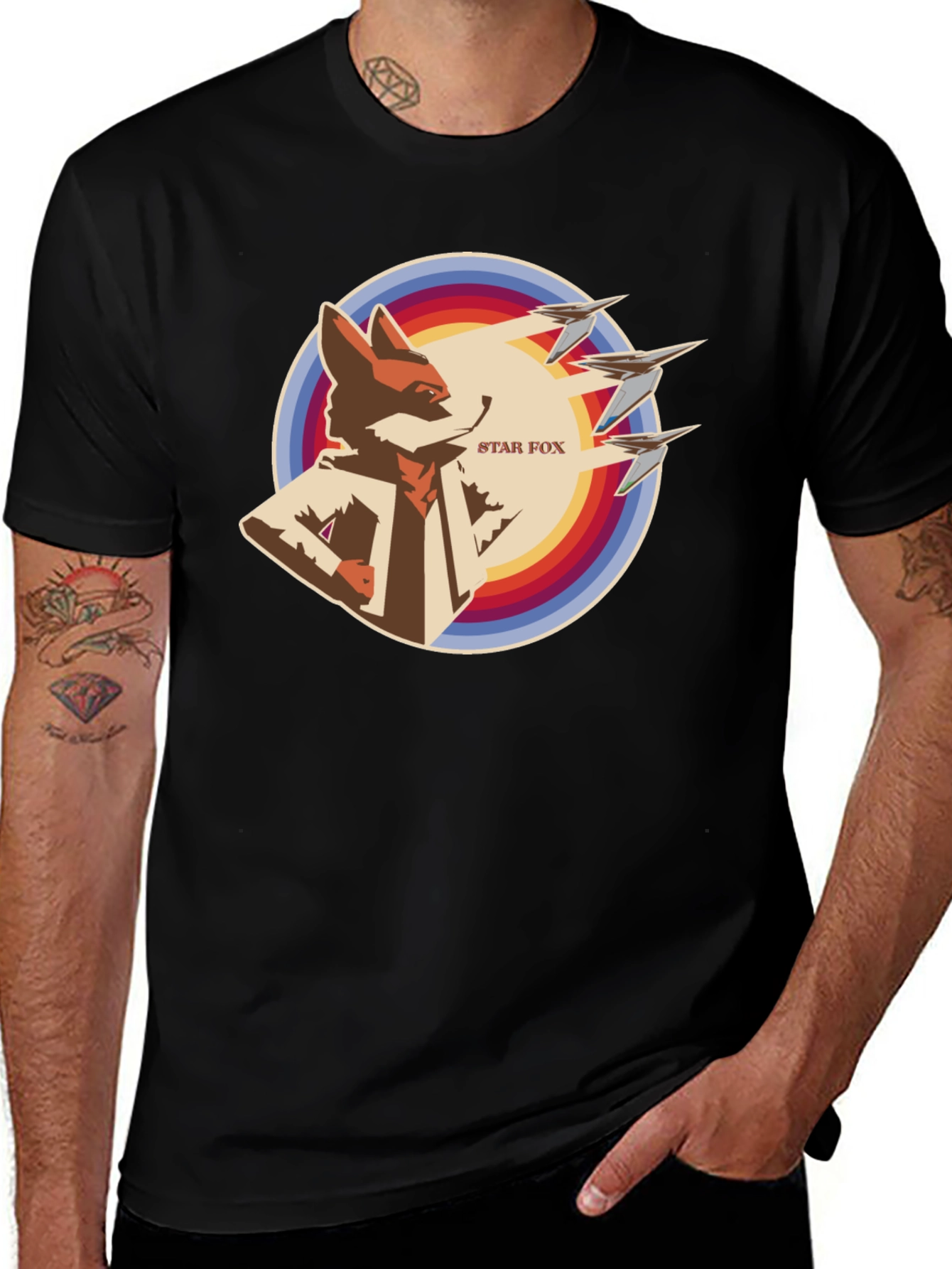 Star Fox Retro T-Shirt - Classic Gaming Tee