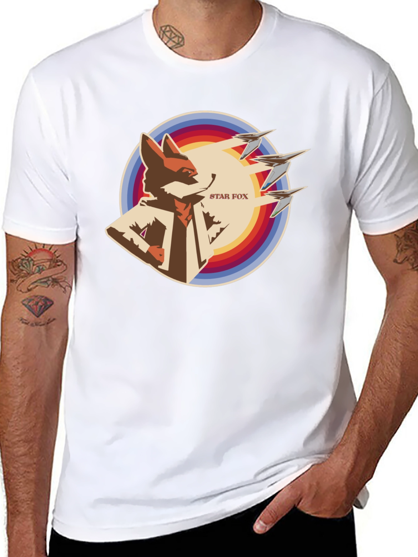 Star Fox Retro T-Shirt - Classic Gaming Tee