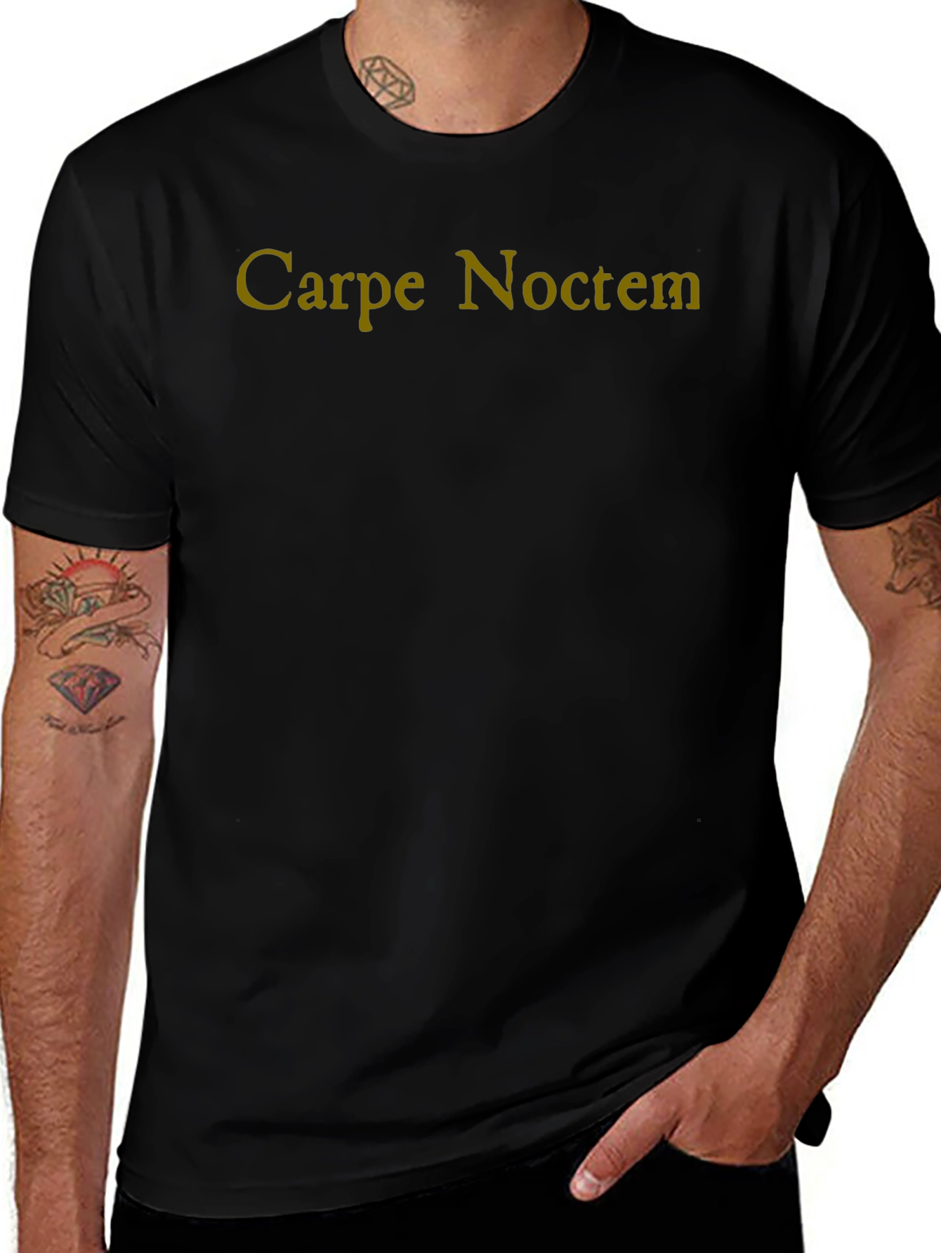 Carpe Noctem Black T-Shirt
