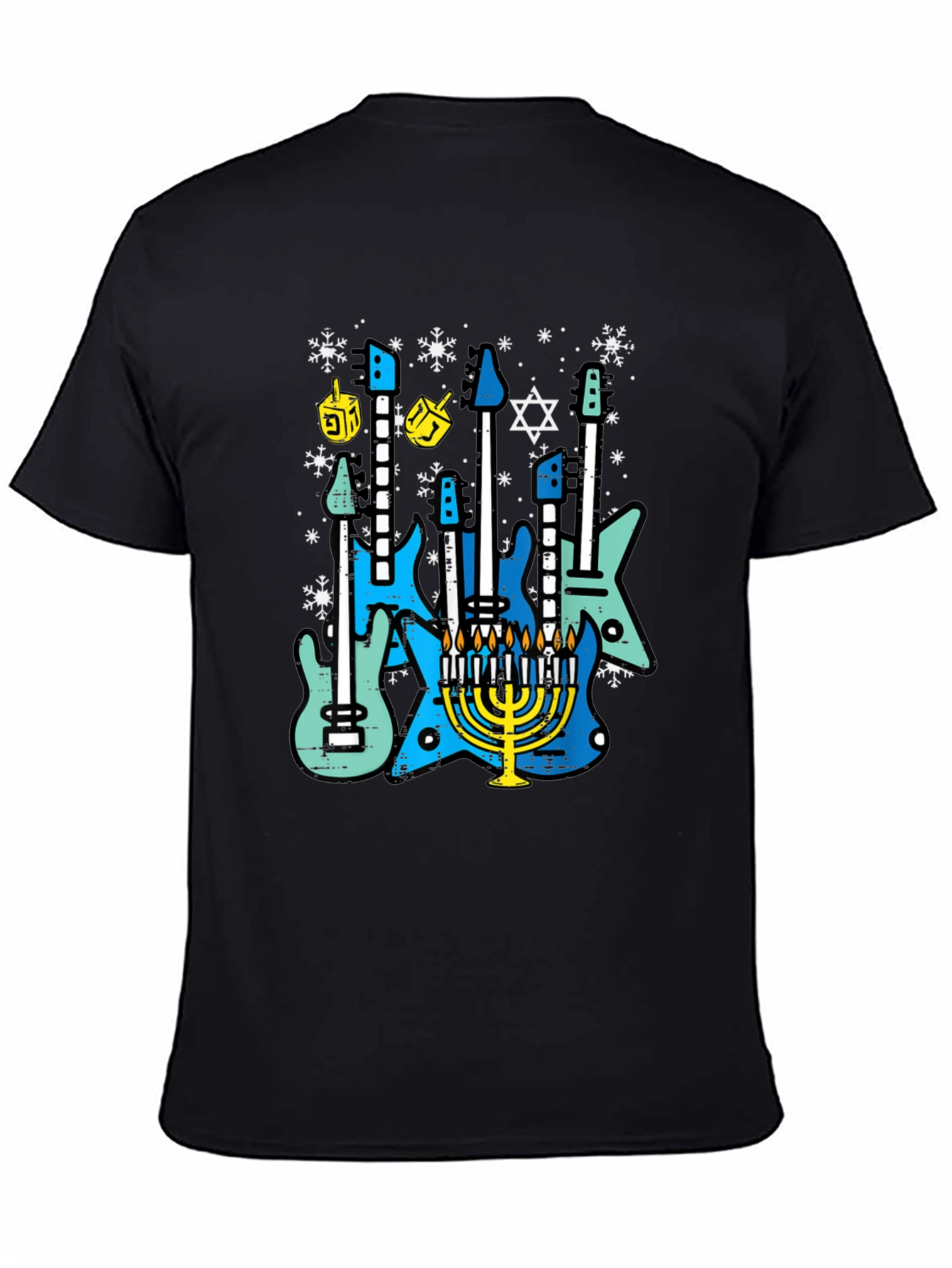 Hanukkah Guitar T-Shirt