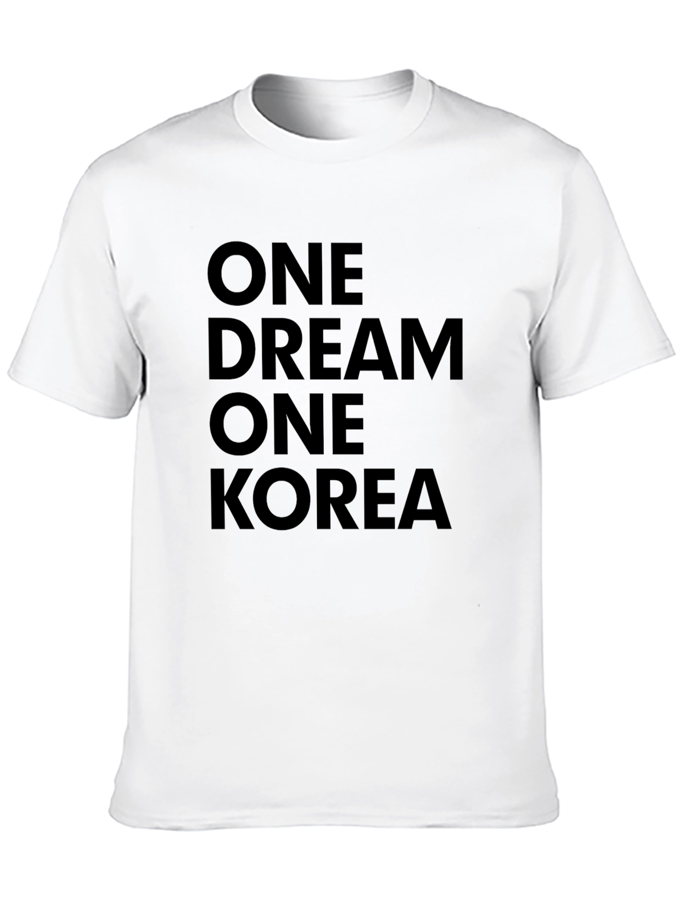 One Dream One Korea Black T-Shirt