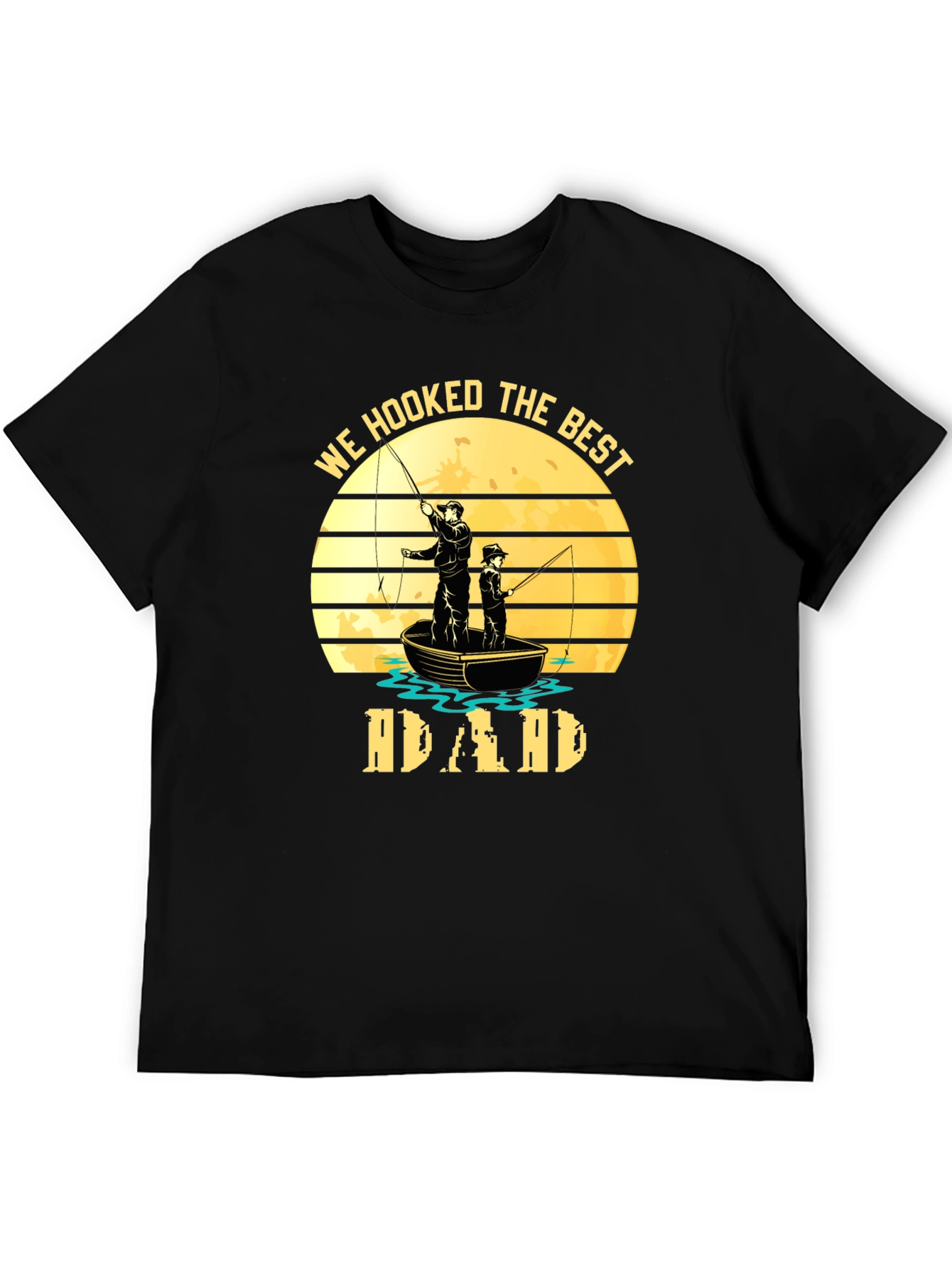 Best Dad Fishing T-Shirt Fathers Day