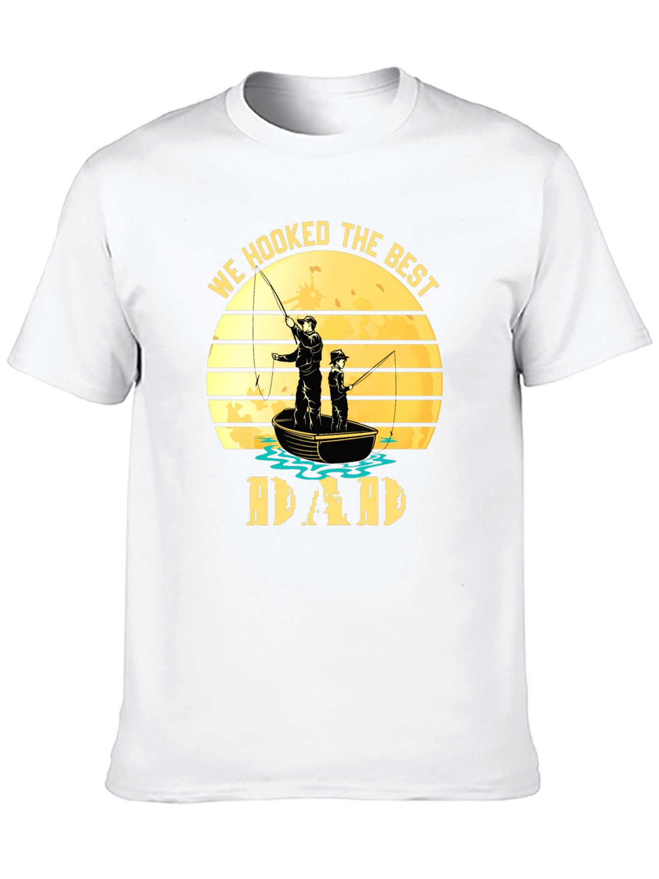 Best Dad Fishing T-Shirt Fathers Day